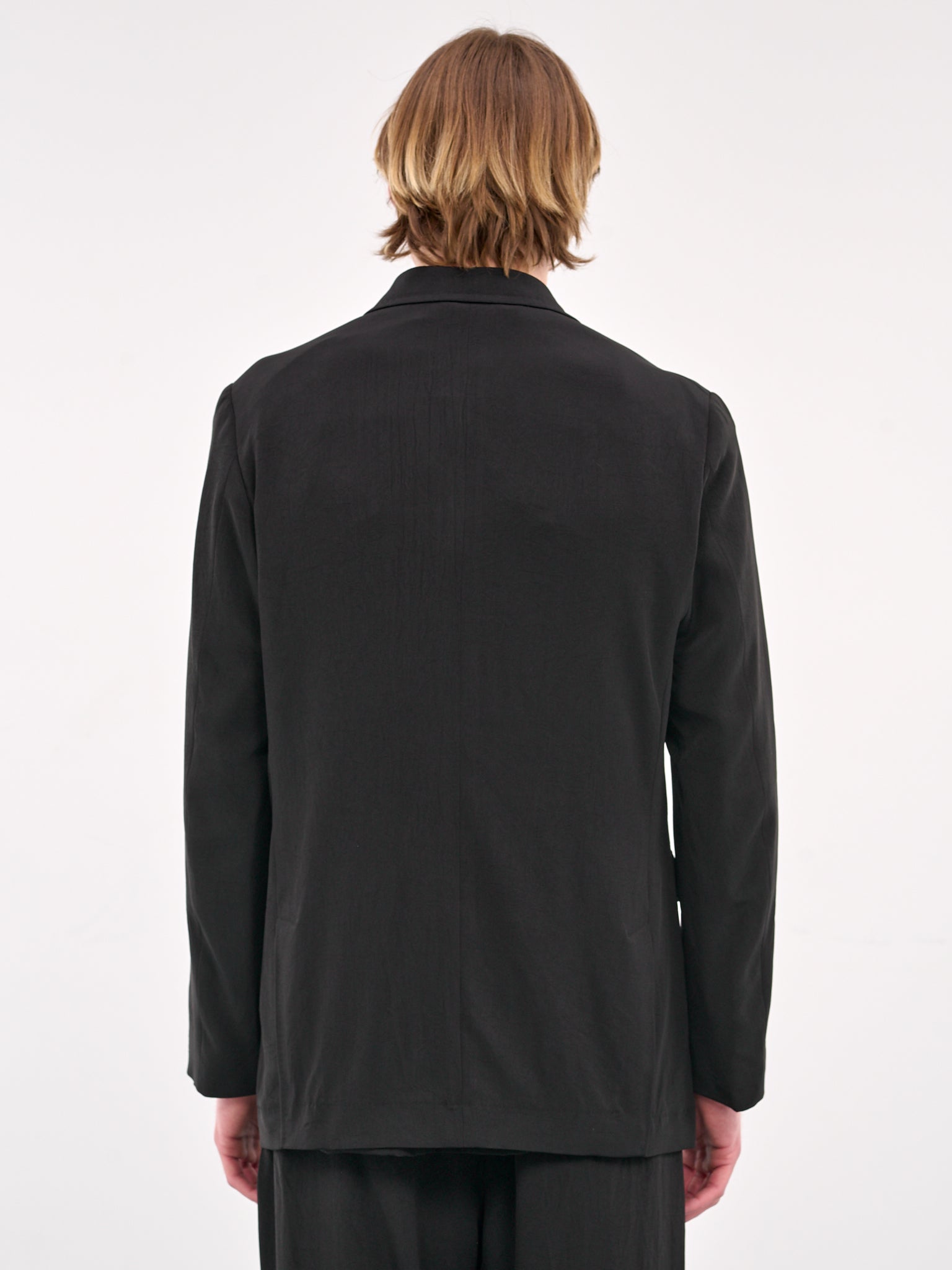 Double-Breasted Blazer (RM251-020-BLACK)