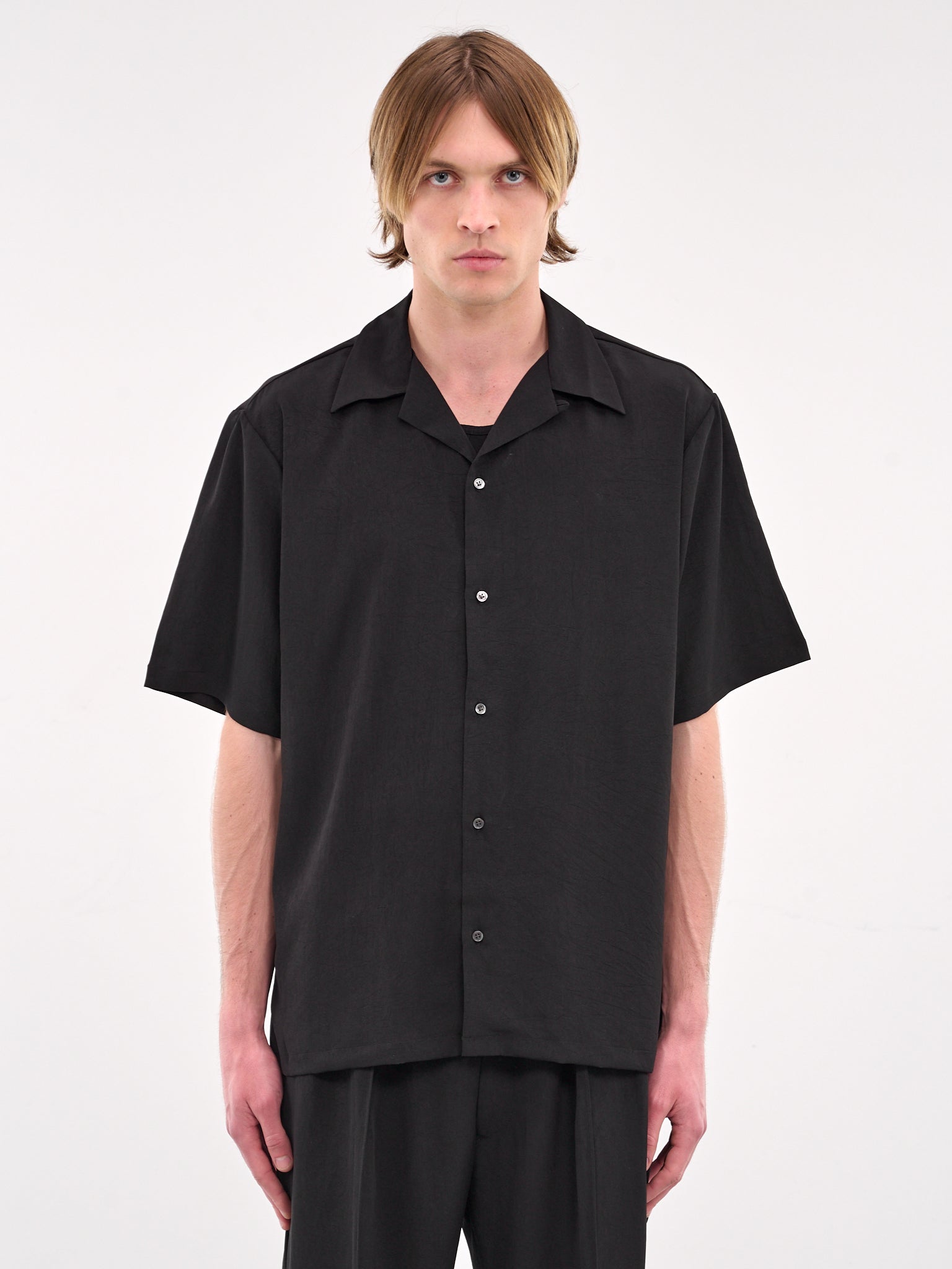 Short Sleeve Shirt (RM251-024-BLACK)