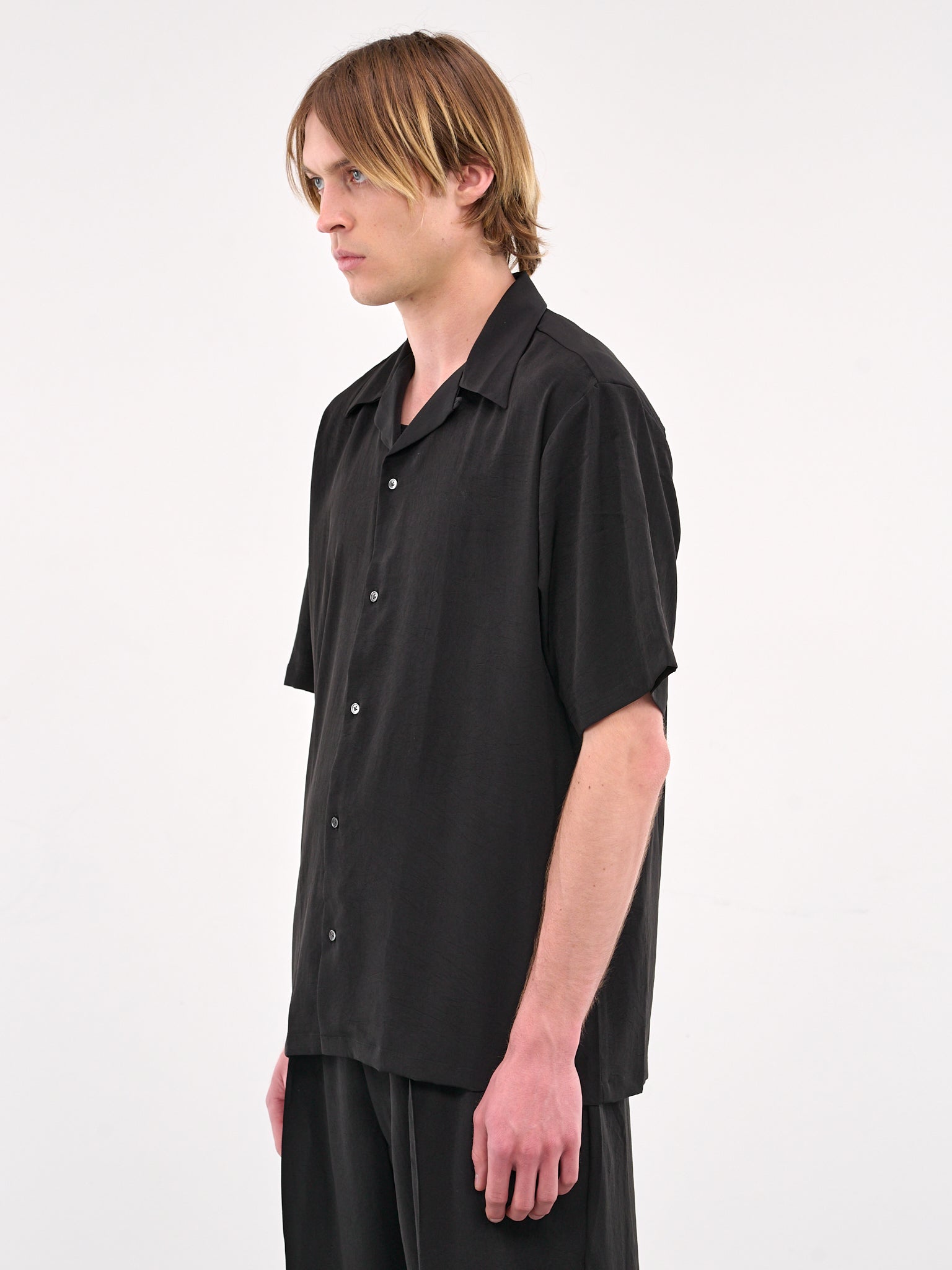 Short Sleeve Shirt (RM251-024-BLACK)