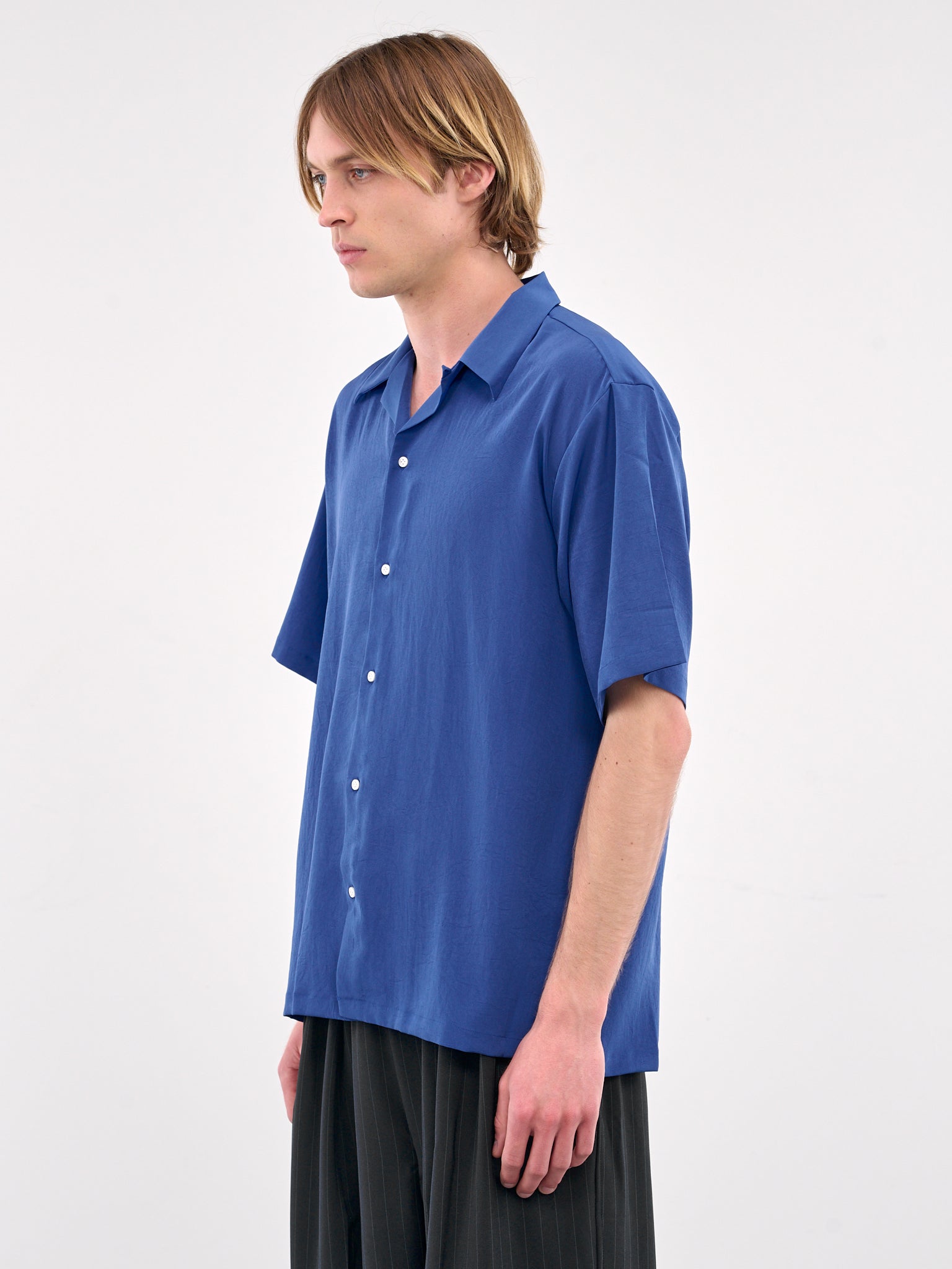 Short Sleeve Shirt (RM251-024-BLUE)