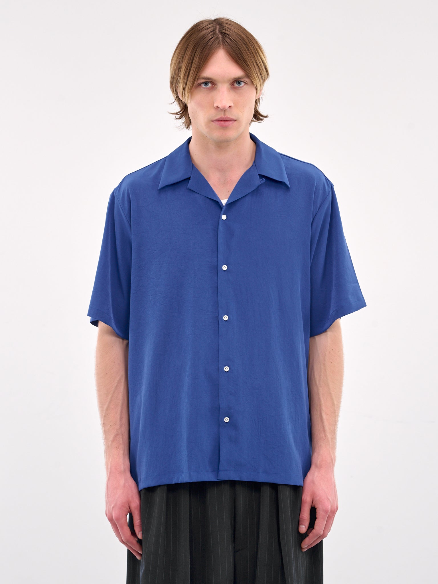 Short Sleeve Shirt (RM251-024-BLUE)