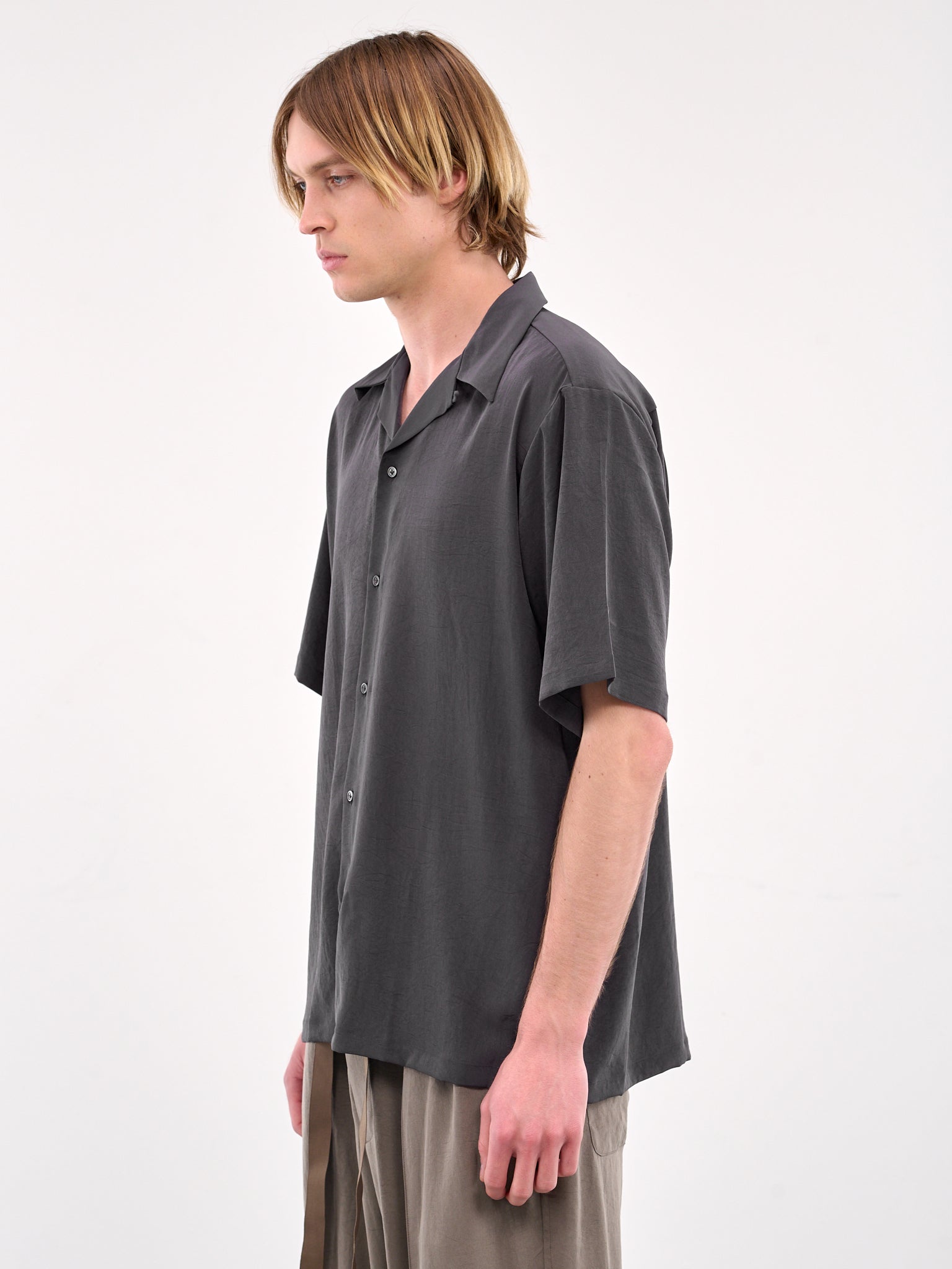 Short Sleeve Shirt (RM251-024-CHARCOAL)