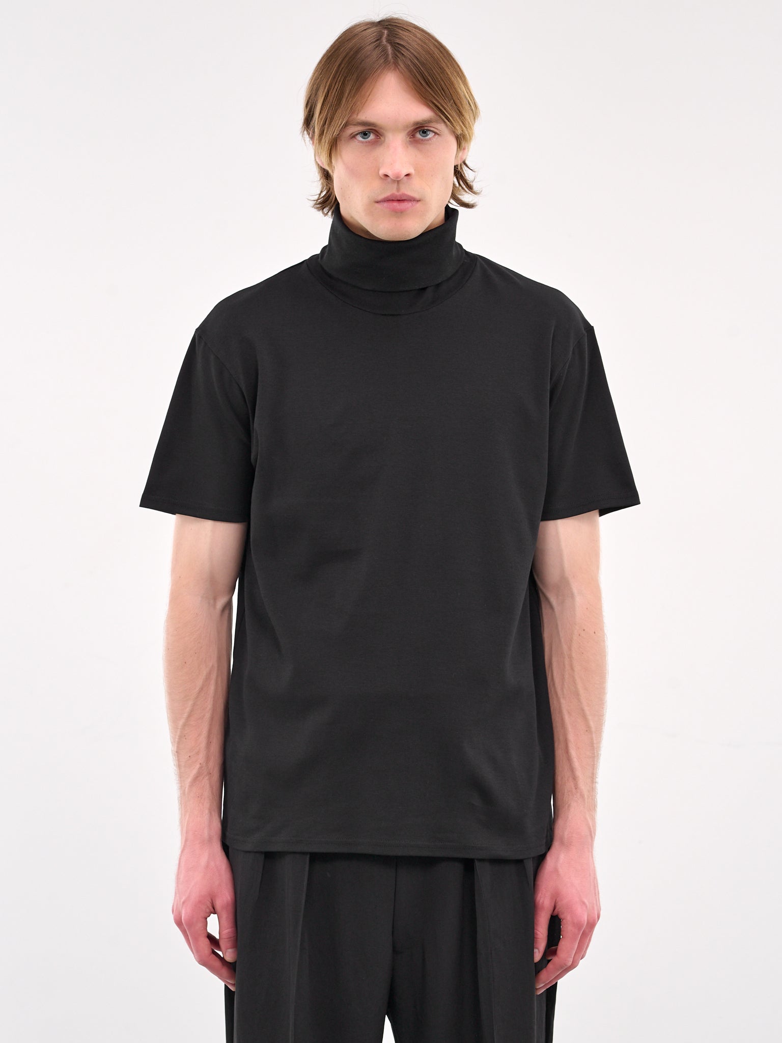 Turtleneck Tee (RM251-033-BLACK)