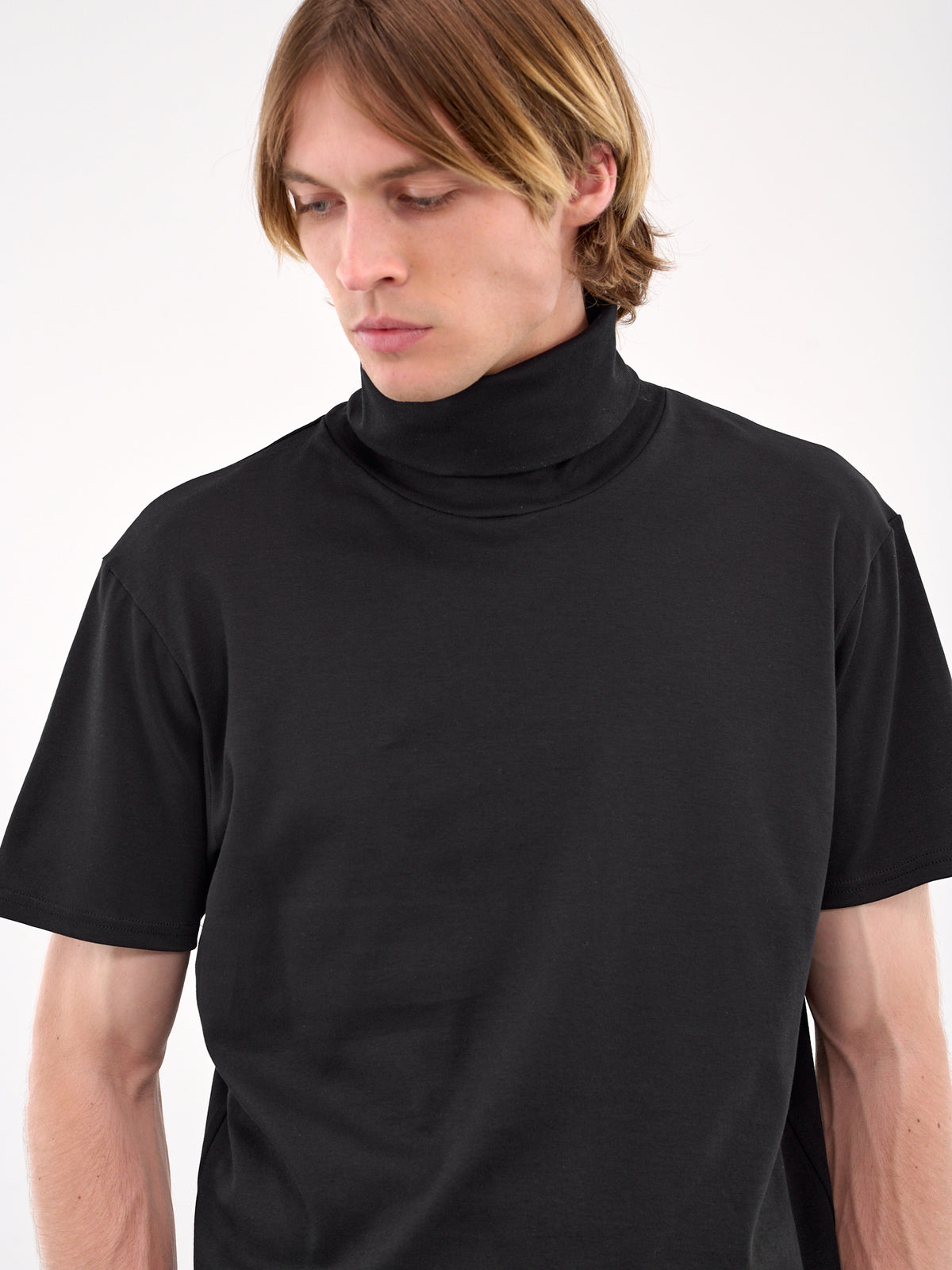 Turtleneck Tee (RM251-033-BLACK)