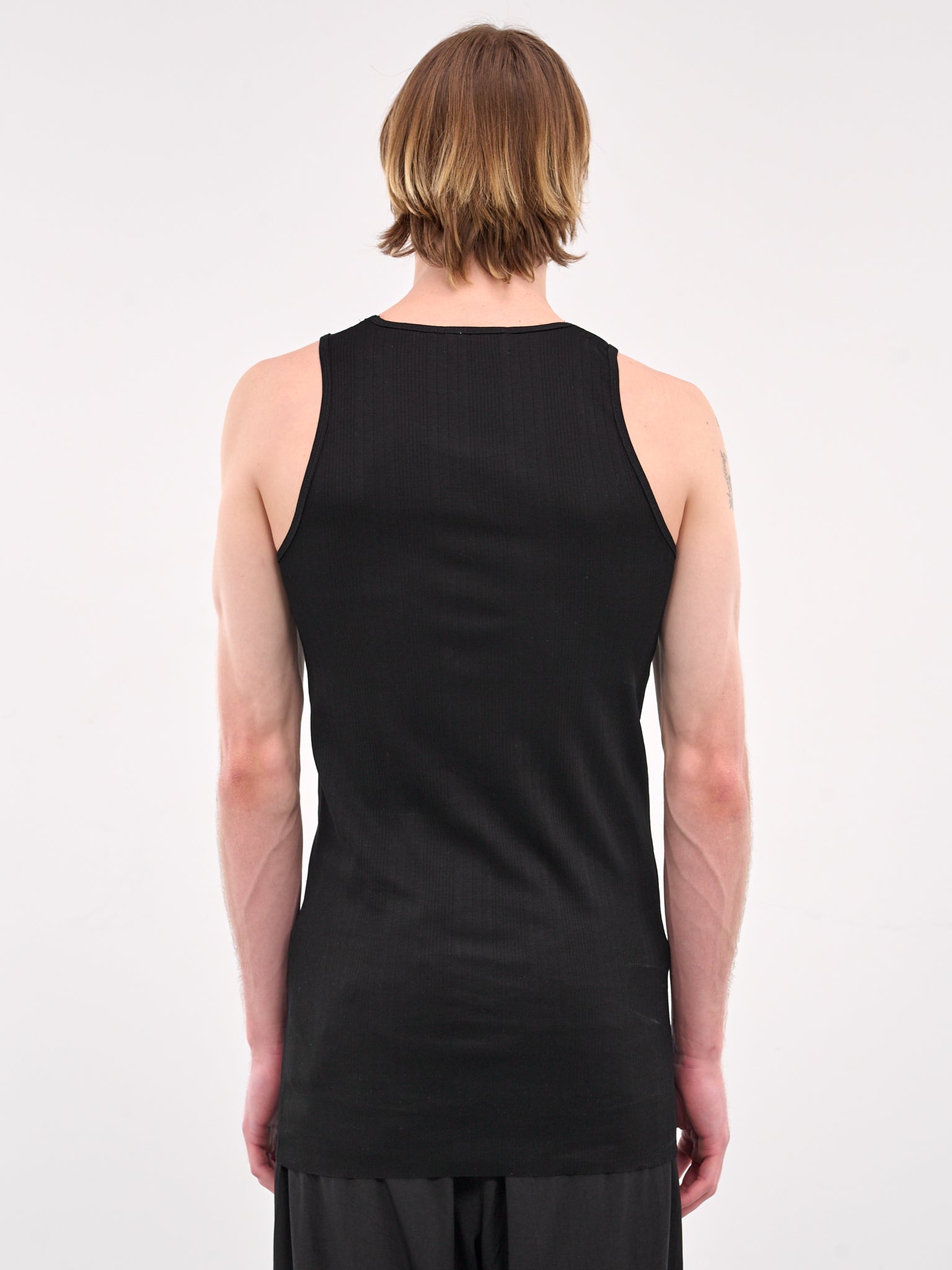 Ribbed Tank Top (RM251-035-BLACK)