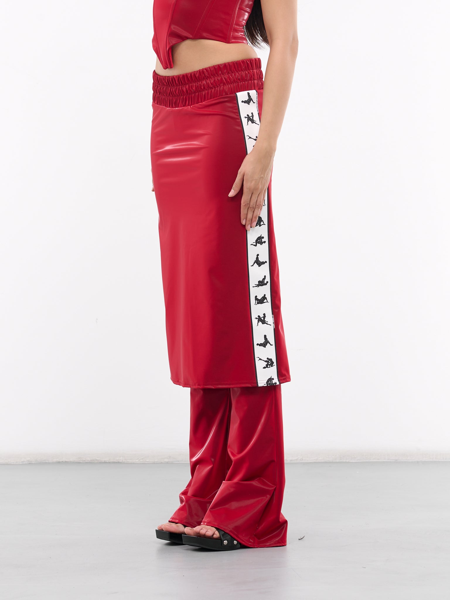 Premier Trouser Skirt (RTWTR065-PREMIER-RED-CARD)