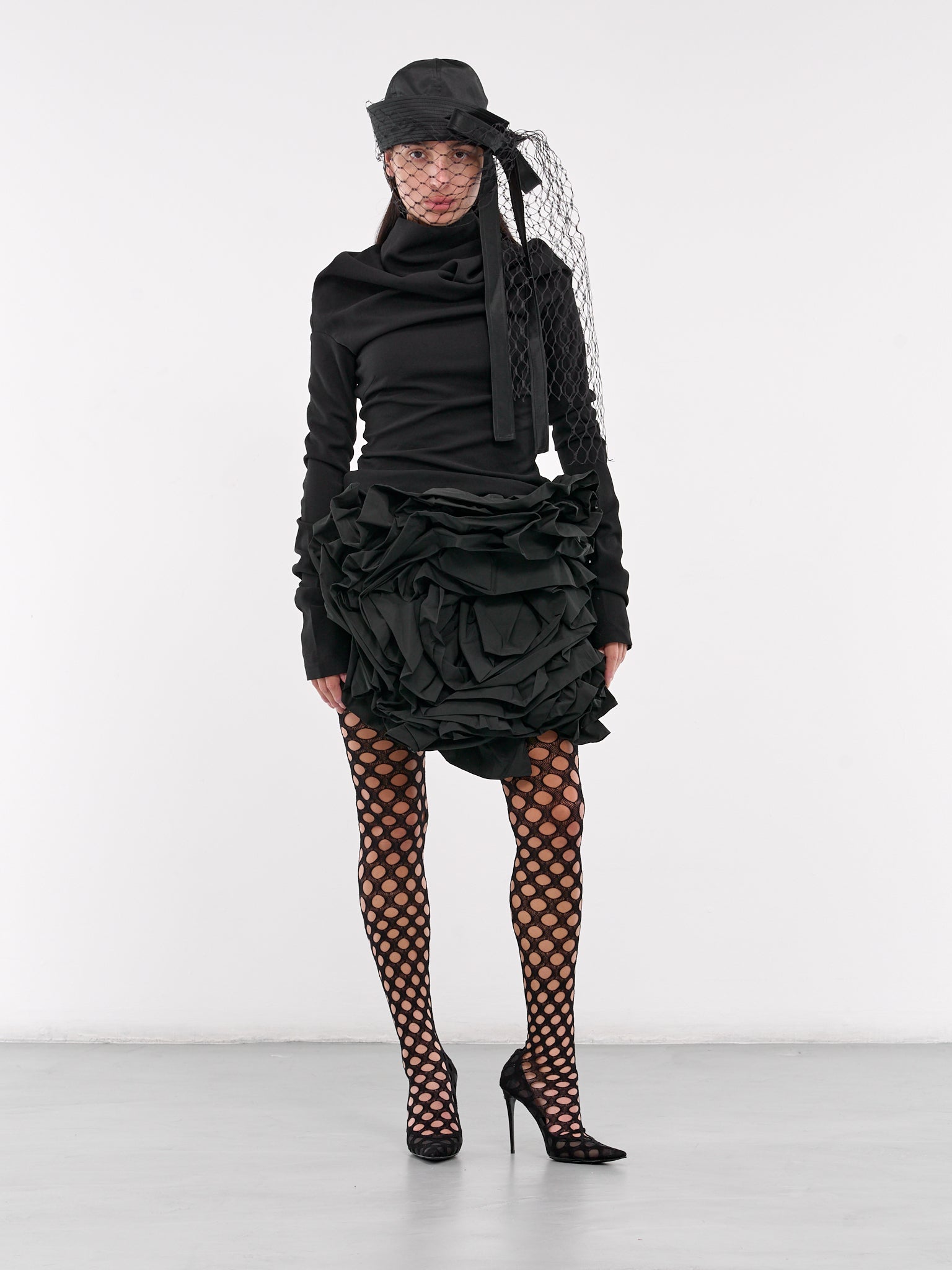 Rose Skirt (S101-BLACK)