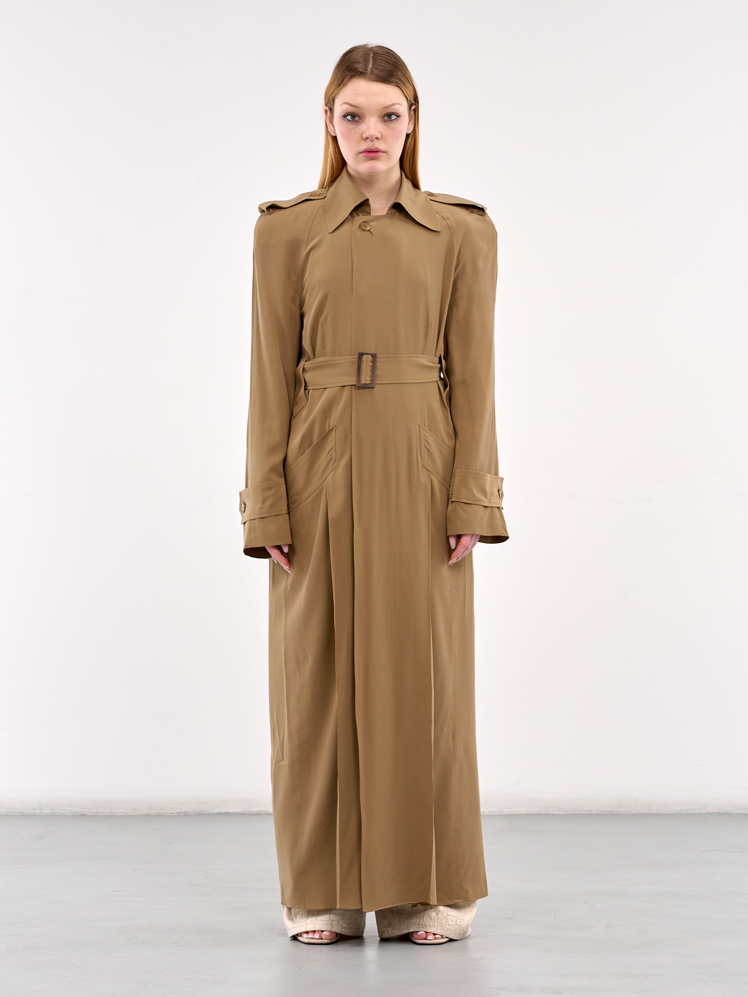 The Sinnerman Trench Coat (S25M3-THE-SINNERMAN-MUD)