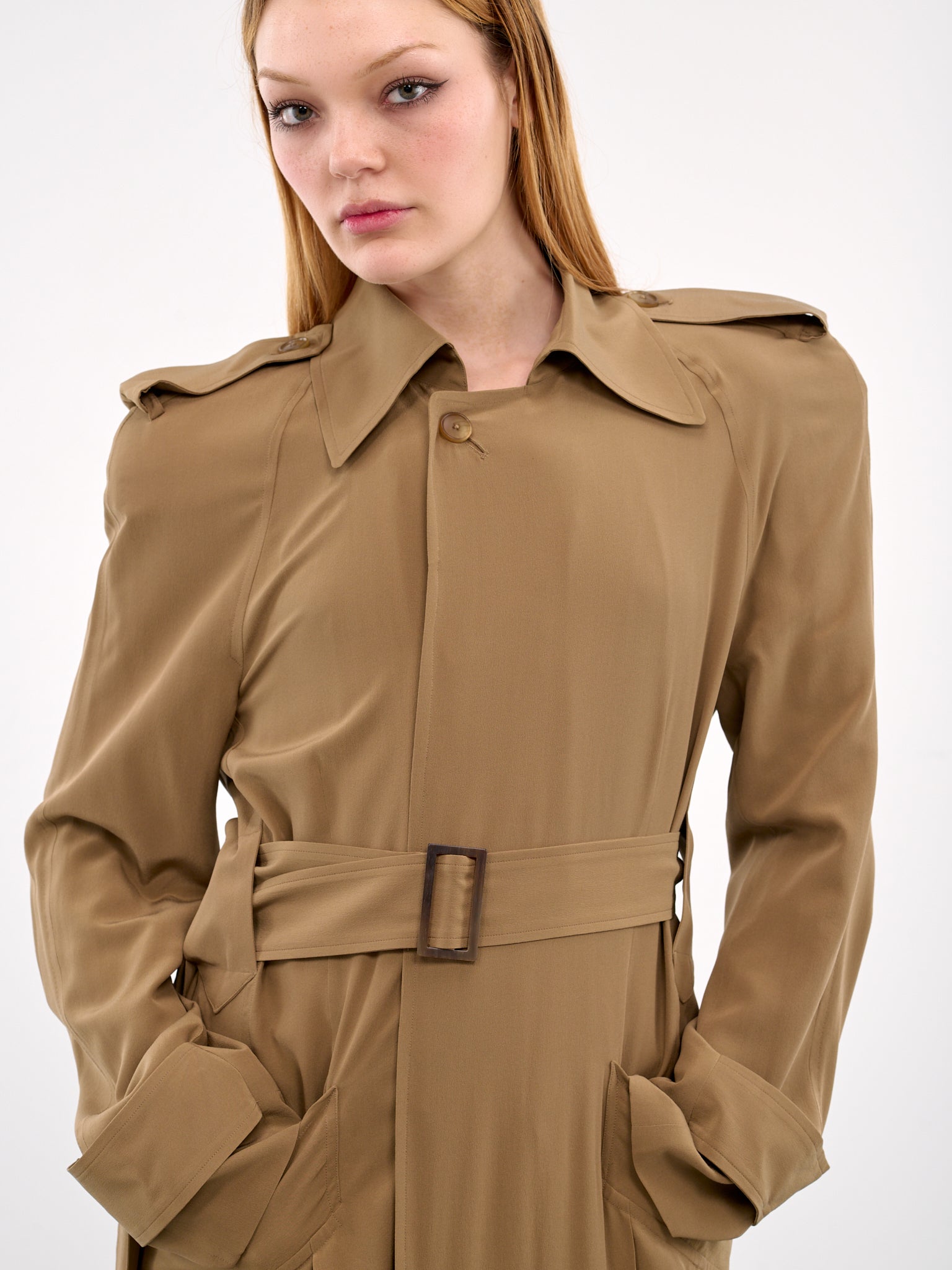 The Sinnerman Trench Coat (S25M3-THE-SINNERMAN-MUD)