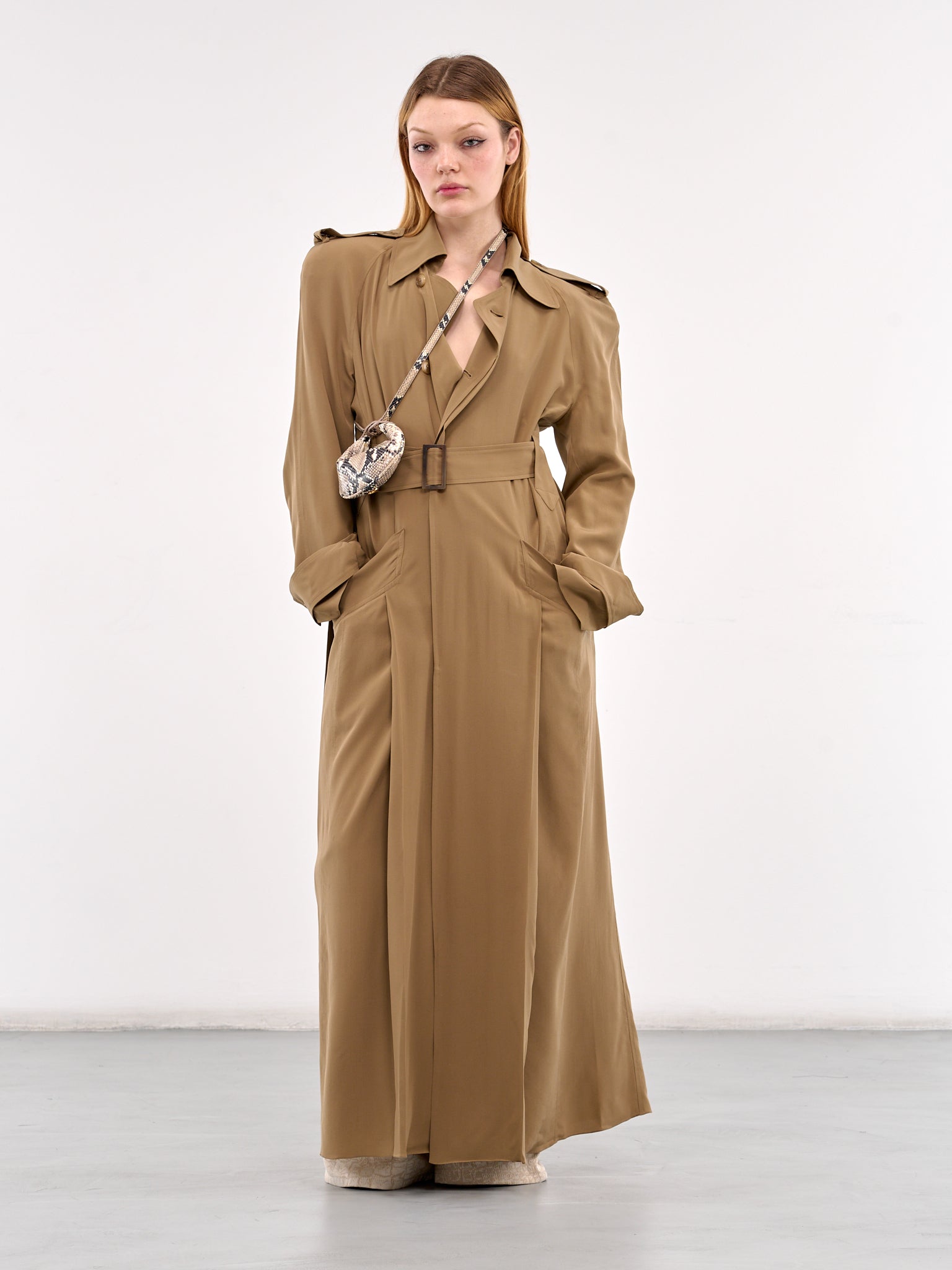 The Sinnerman Trench Coat (S25M3-THE-SINNERMAN-MUD)