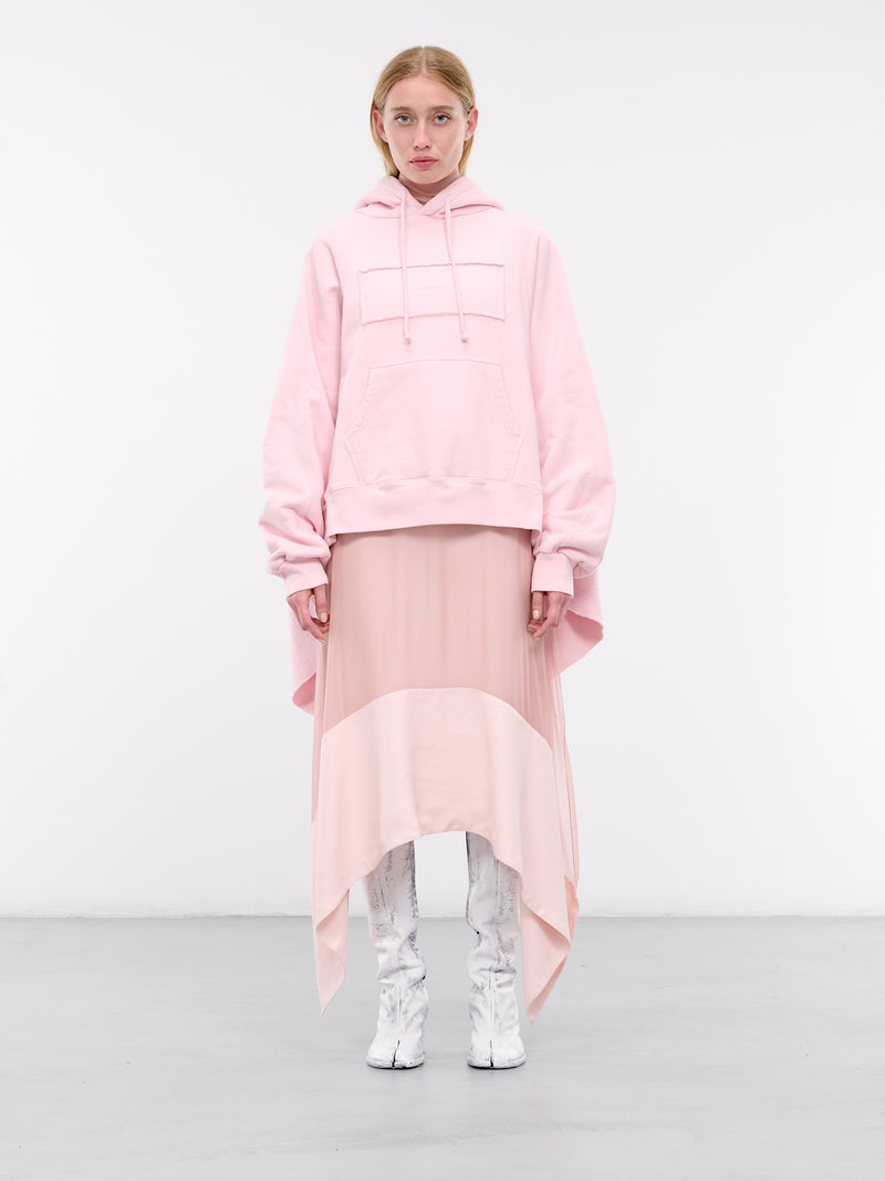 Open Back Hoodie (S2WJEHO04-PINK-FADE-OUT)