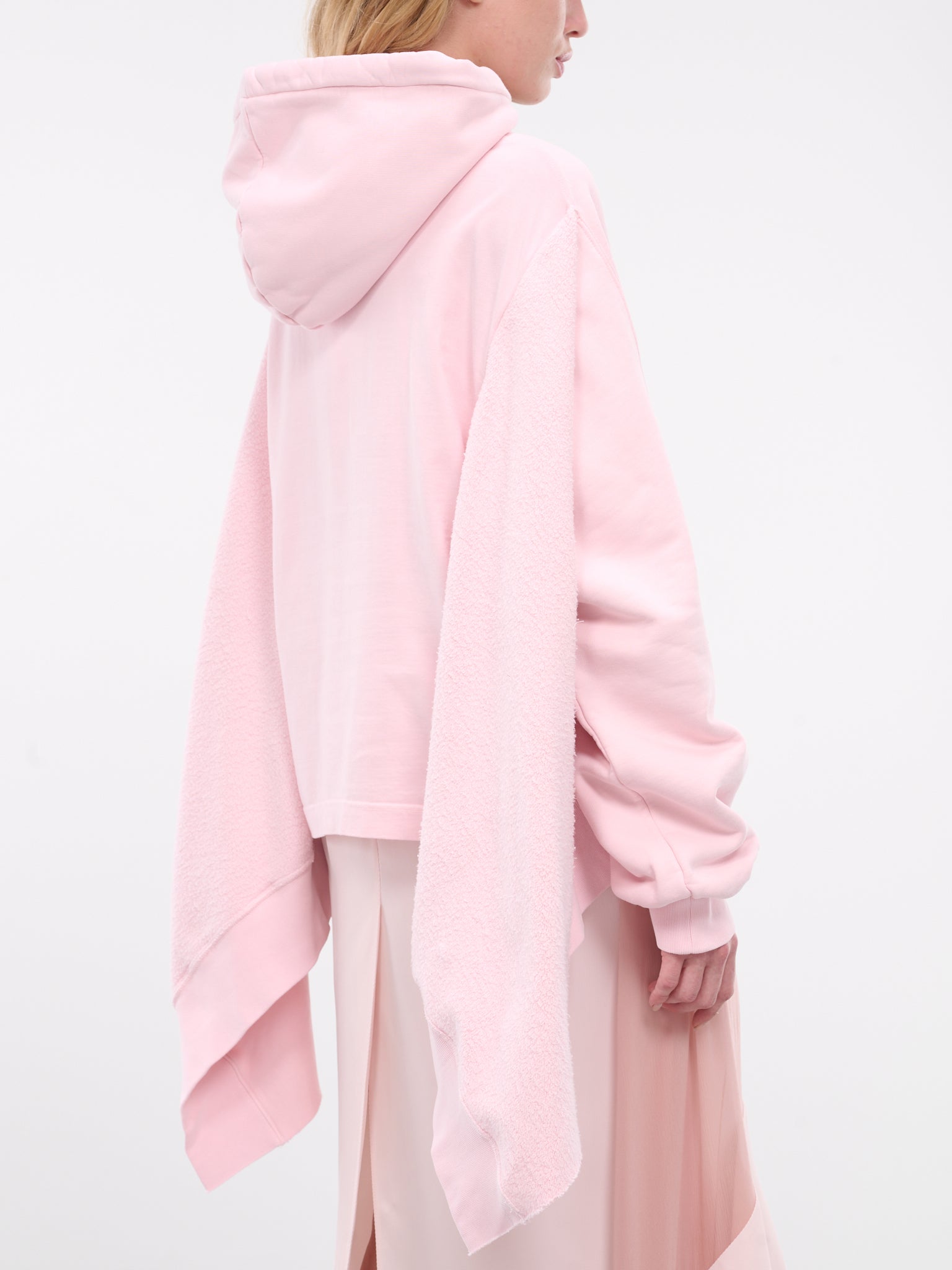 Open Back Hoodie (S2WJEHO04-PINK-FADE-OUT)