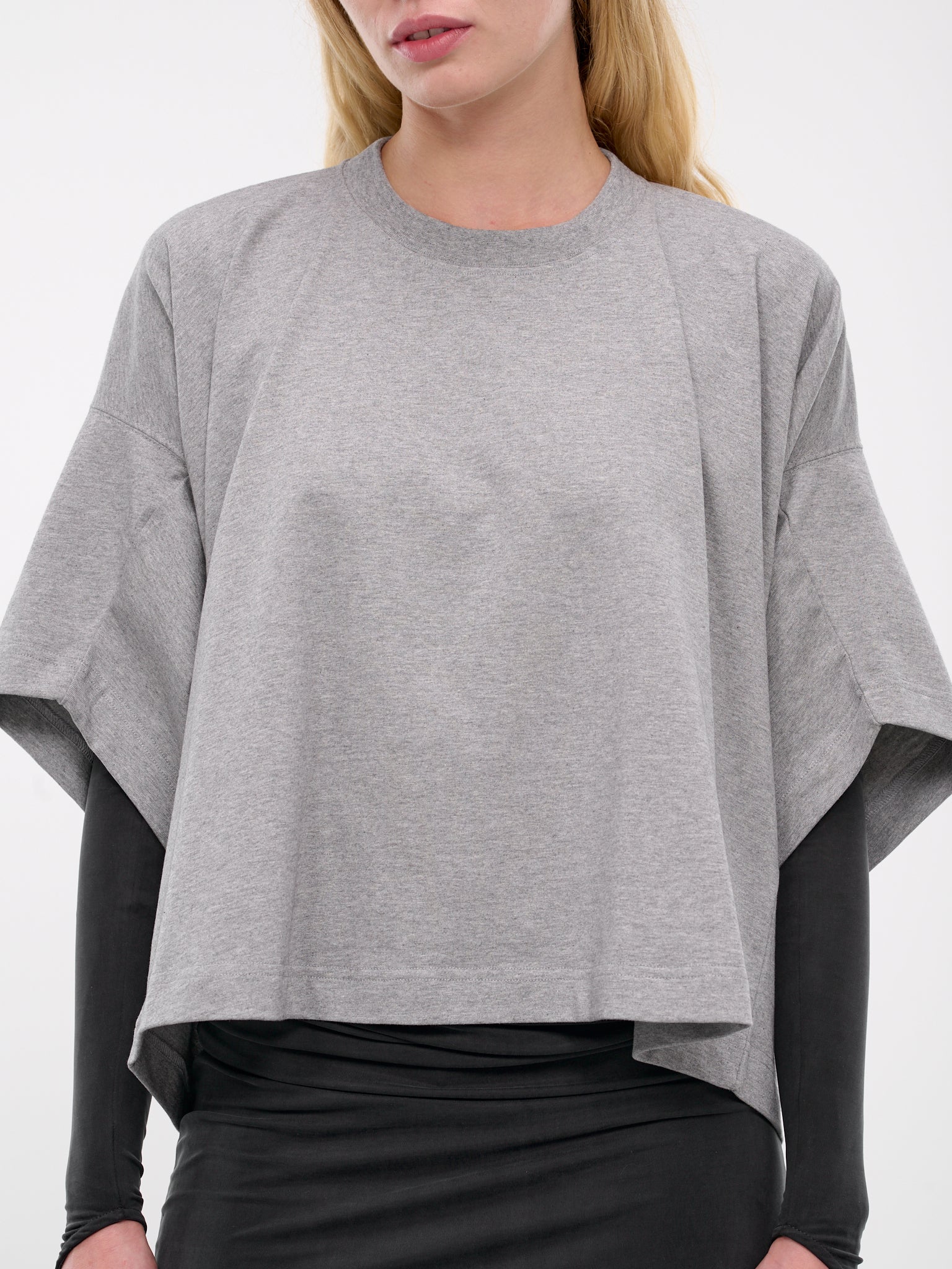 Basculer Short Sleeve Tee (S2WJETO21-GREY-MELANGE)