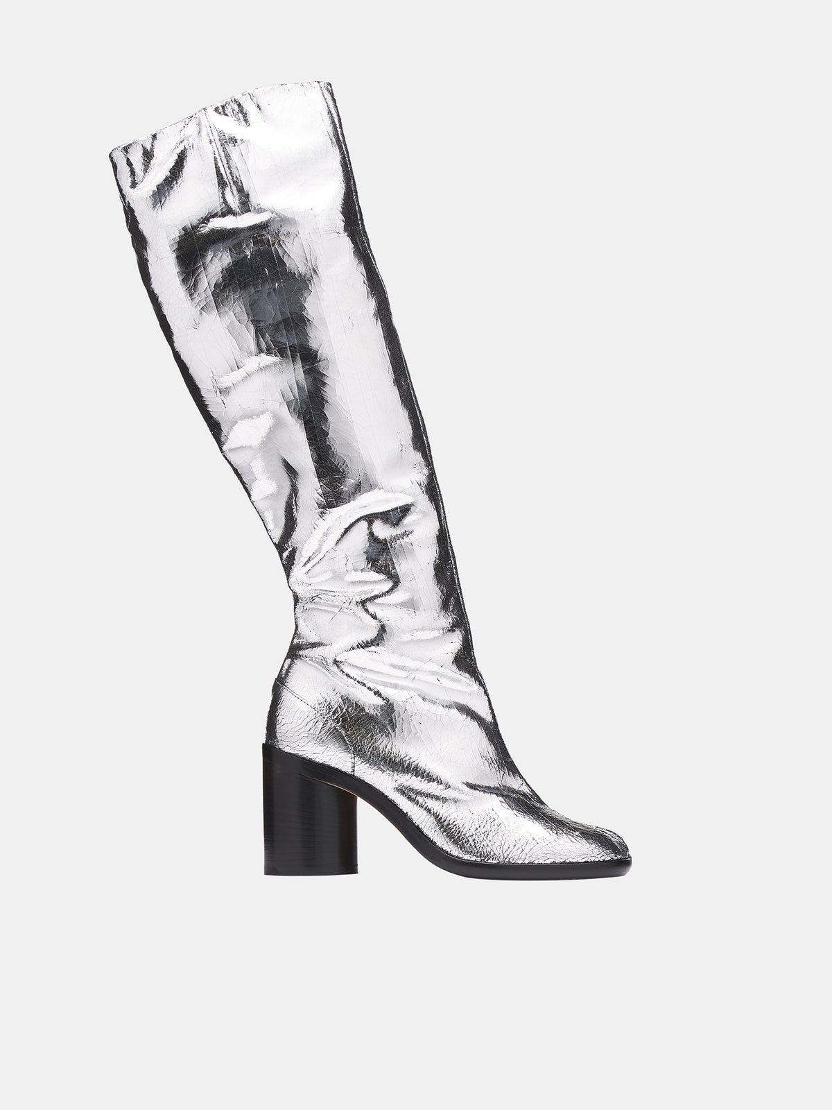 Tabi Broken Mirror Boots (S34WW0057-P5016-SILVER)