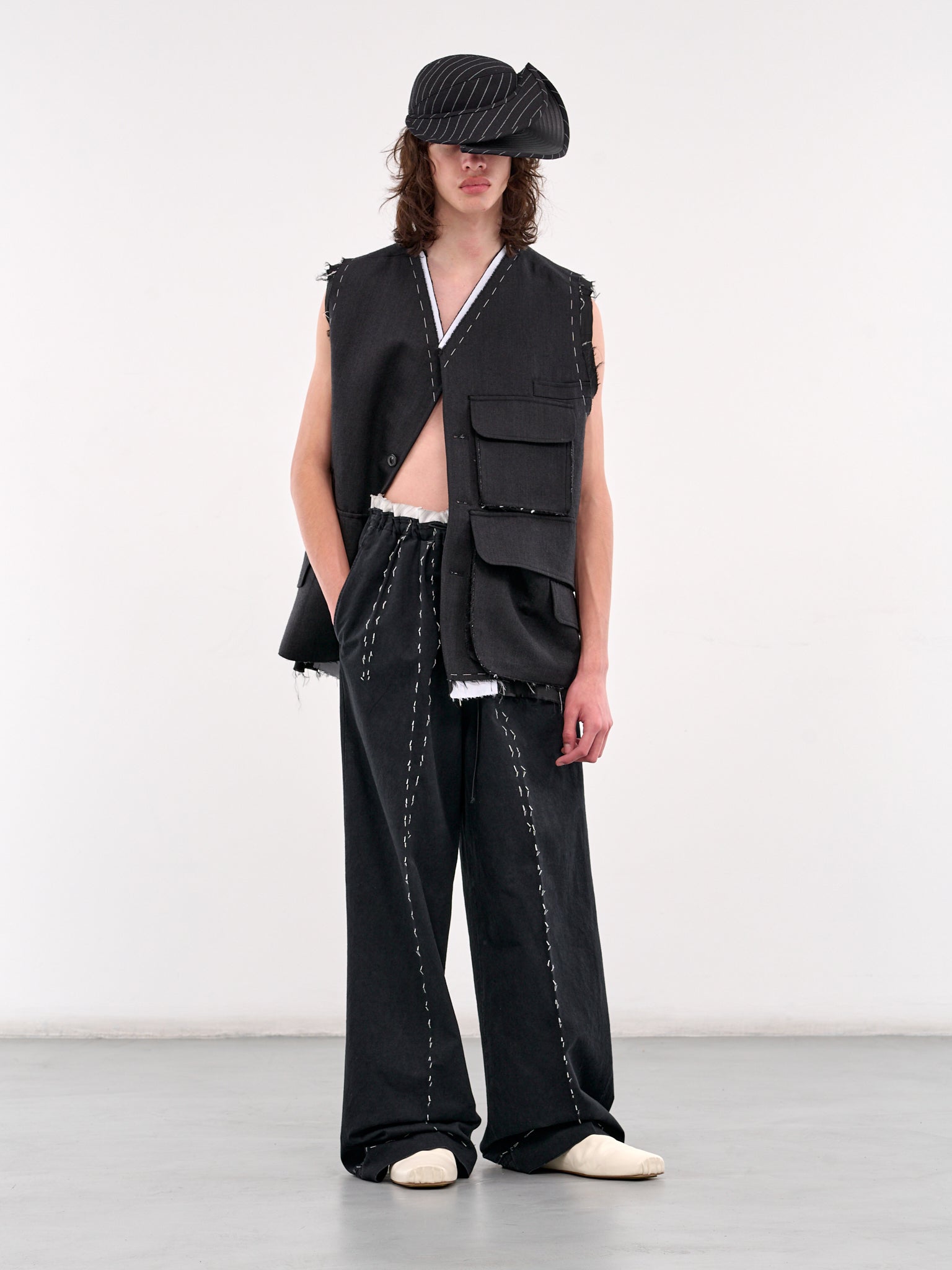 Work-In-Progress Trousers (S50KA0664-M35295-BLACK)