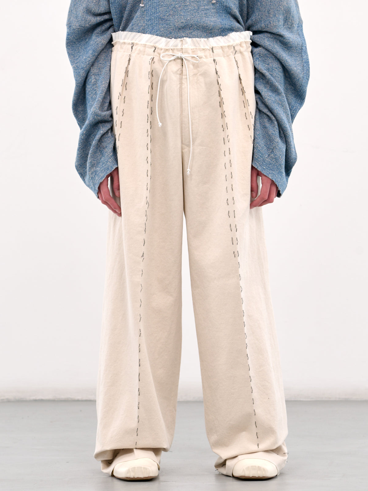 Work-In-Progress Trousers (S50KA0664-M35295-OFF-WHITE)