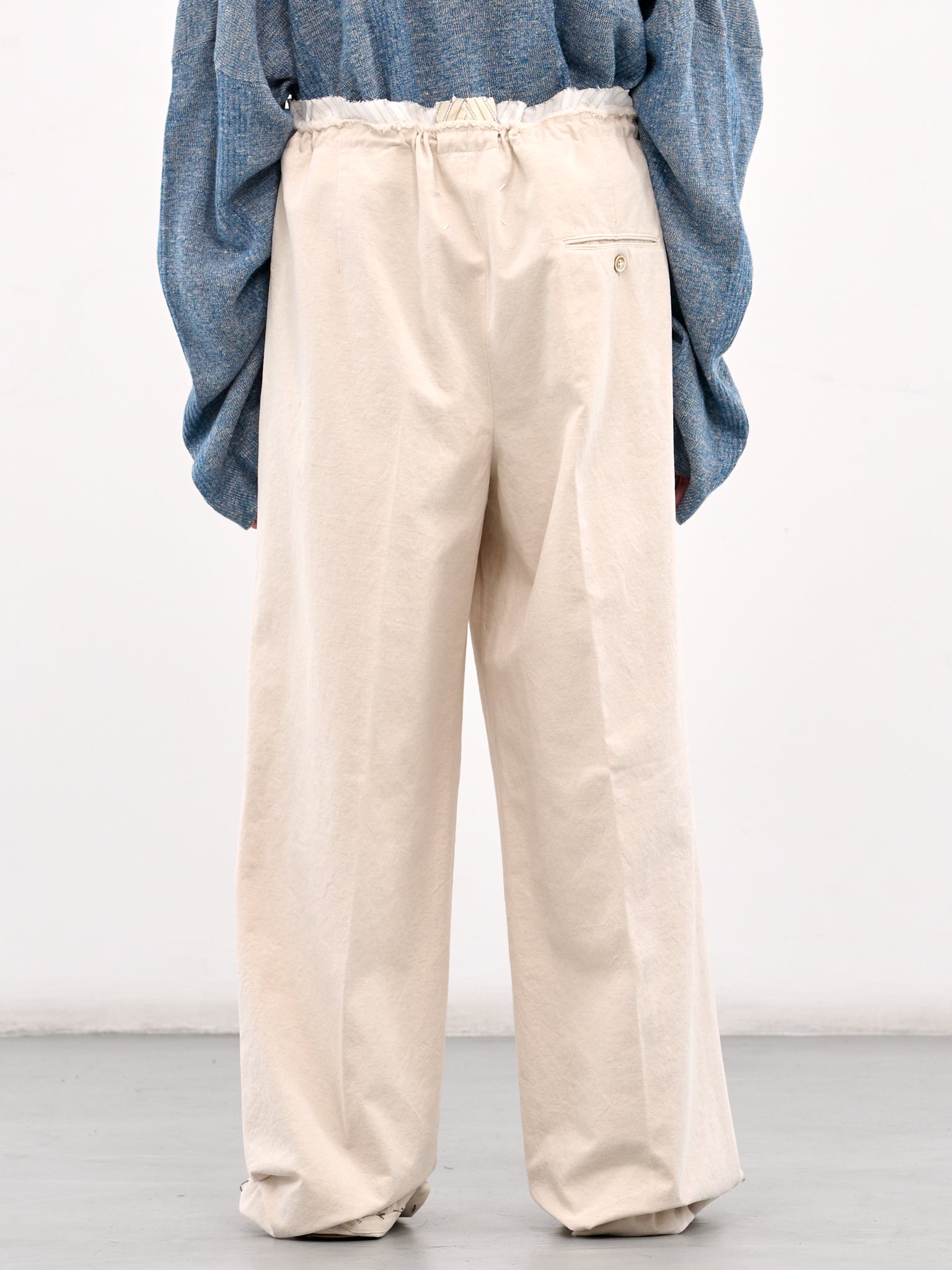 Work-In-Progress Trousers (S50KA0664-M35295-OFF-WHITE)