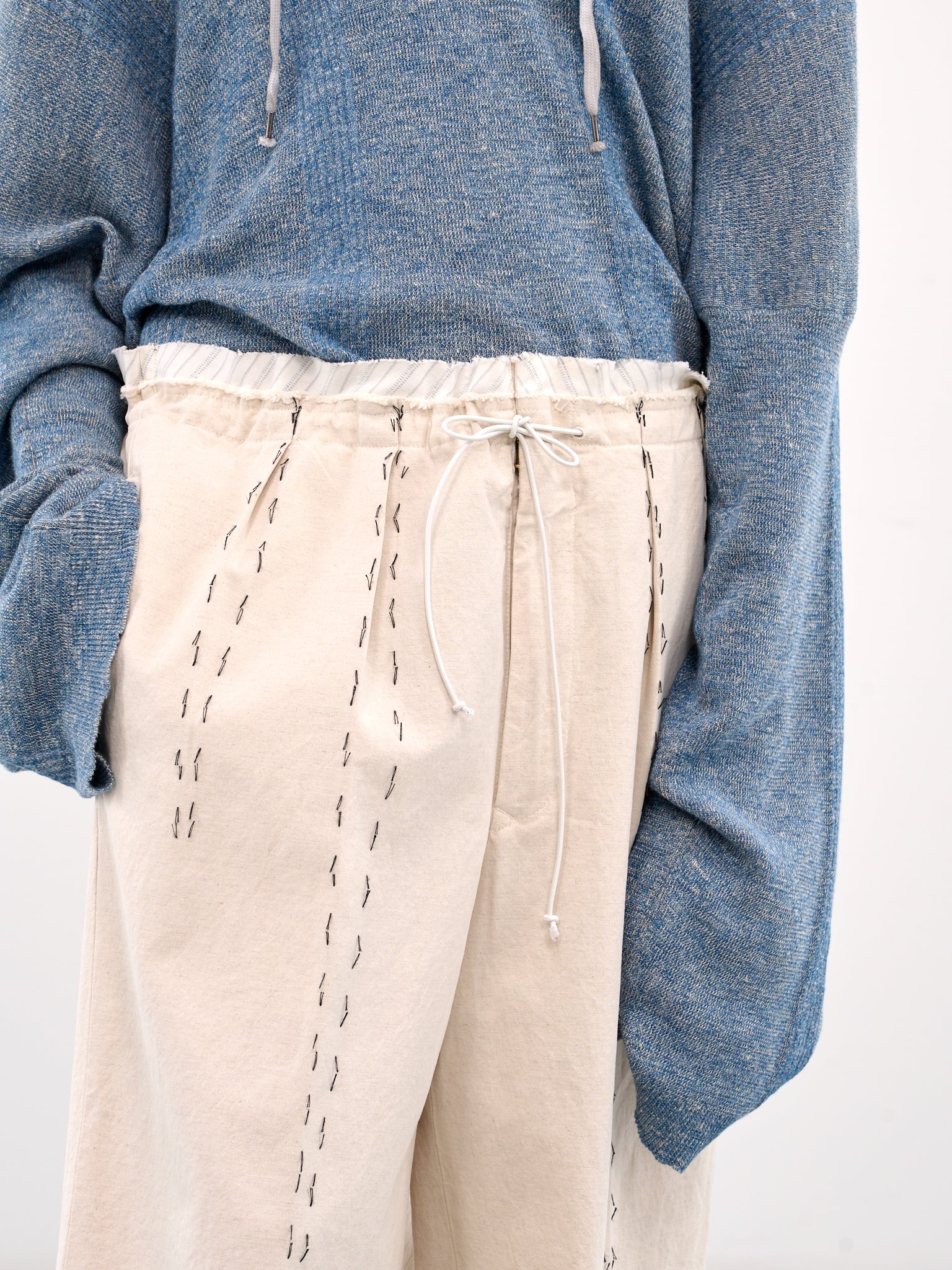 Work-In-Progress Trousers (S50KA0664-M35295-OFF-WHITE)