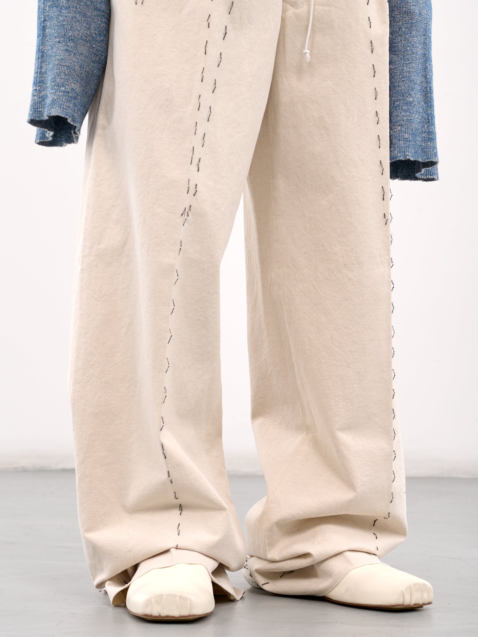 Work-In-Progress Trousers (S50KA0664-M35295-OFF-WHITE)