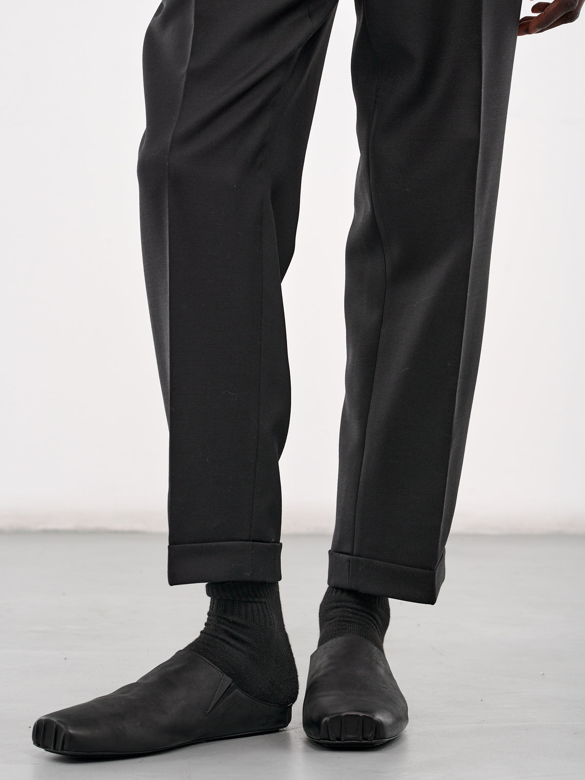 Mohair Trousers (S50KA0672-M35259-BLACK)