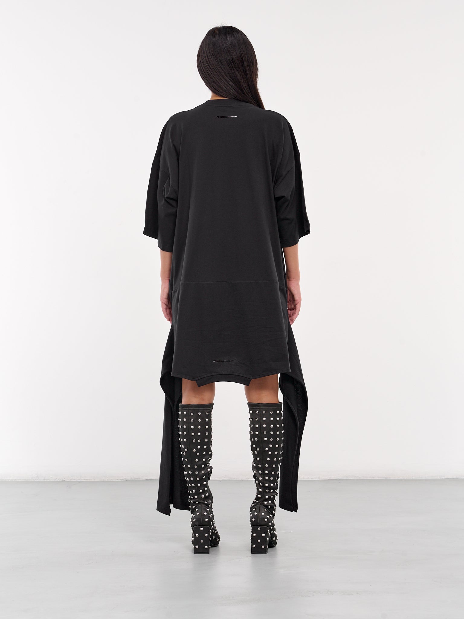 Deconstructed T-Shirt Dress (S52DA0035-S24312-BLACK)