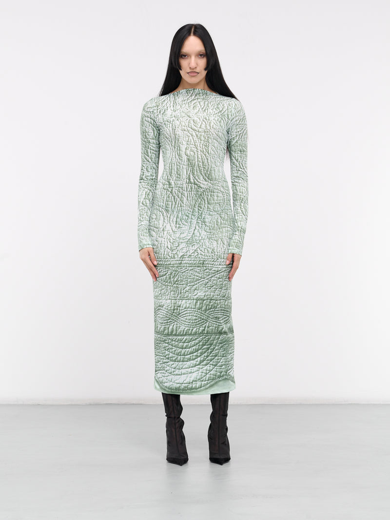 MM6 MAISON MARGIELA Printed Midi Dress | H. Lorenzo - front