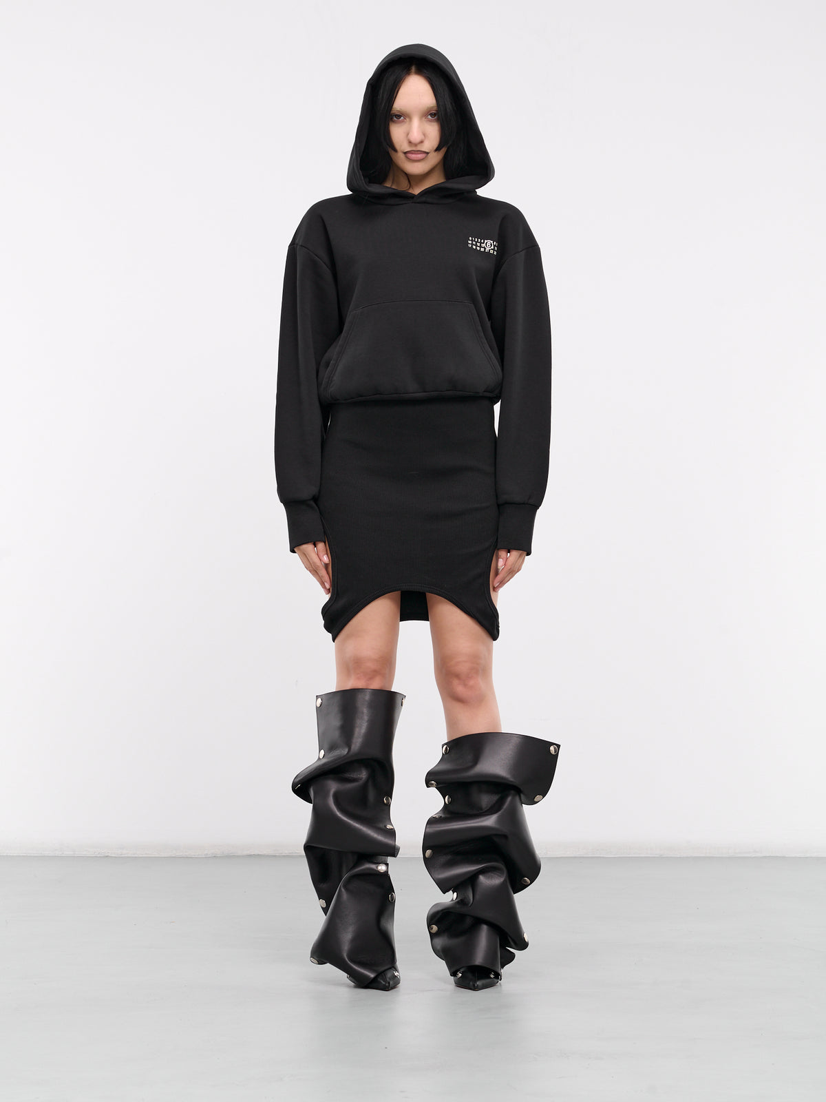 MM6 MAISON MARGIELA Deconstructed Hoodie | H. Lorenzo - front