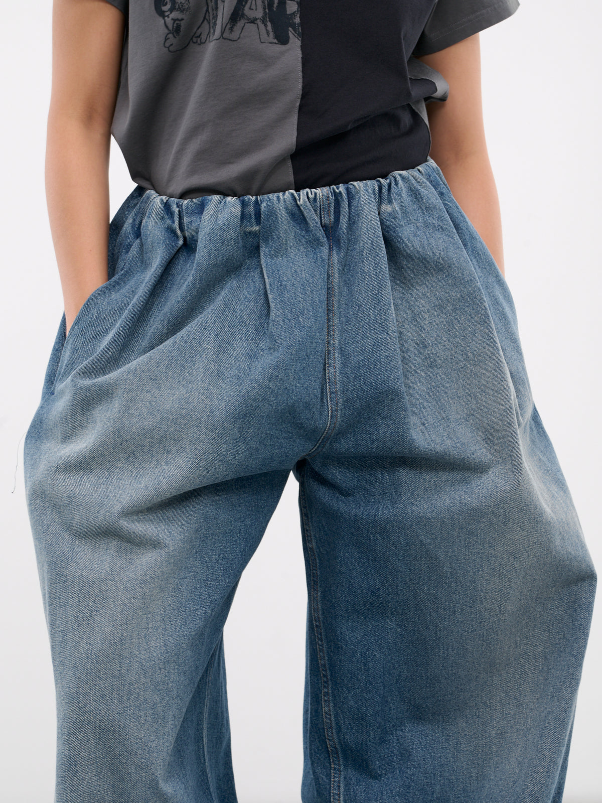 MM6 MAISON MARGIELA Baggy Denim Trousers | H. Lorenzo - detail 2