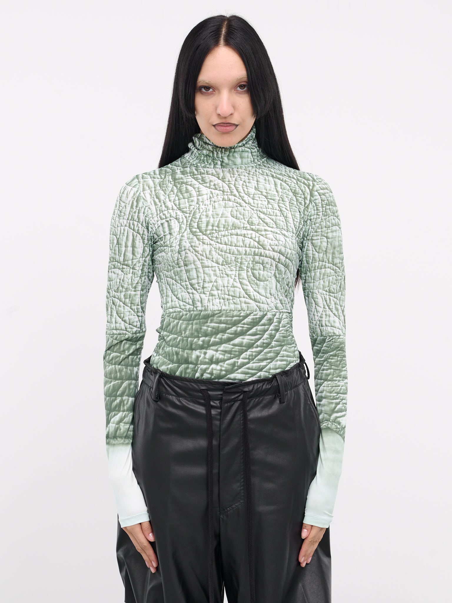 MM6 MAISON MARGIELA Trompe L'oeil Print Top | H. Lorenzo - front