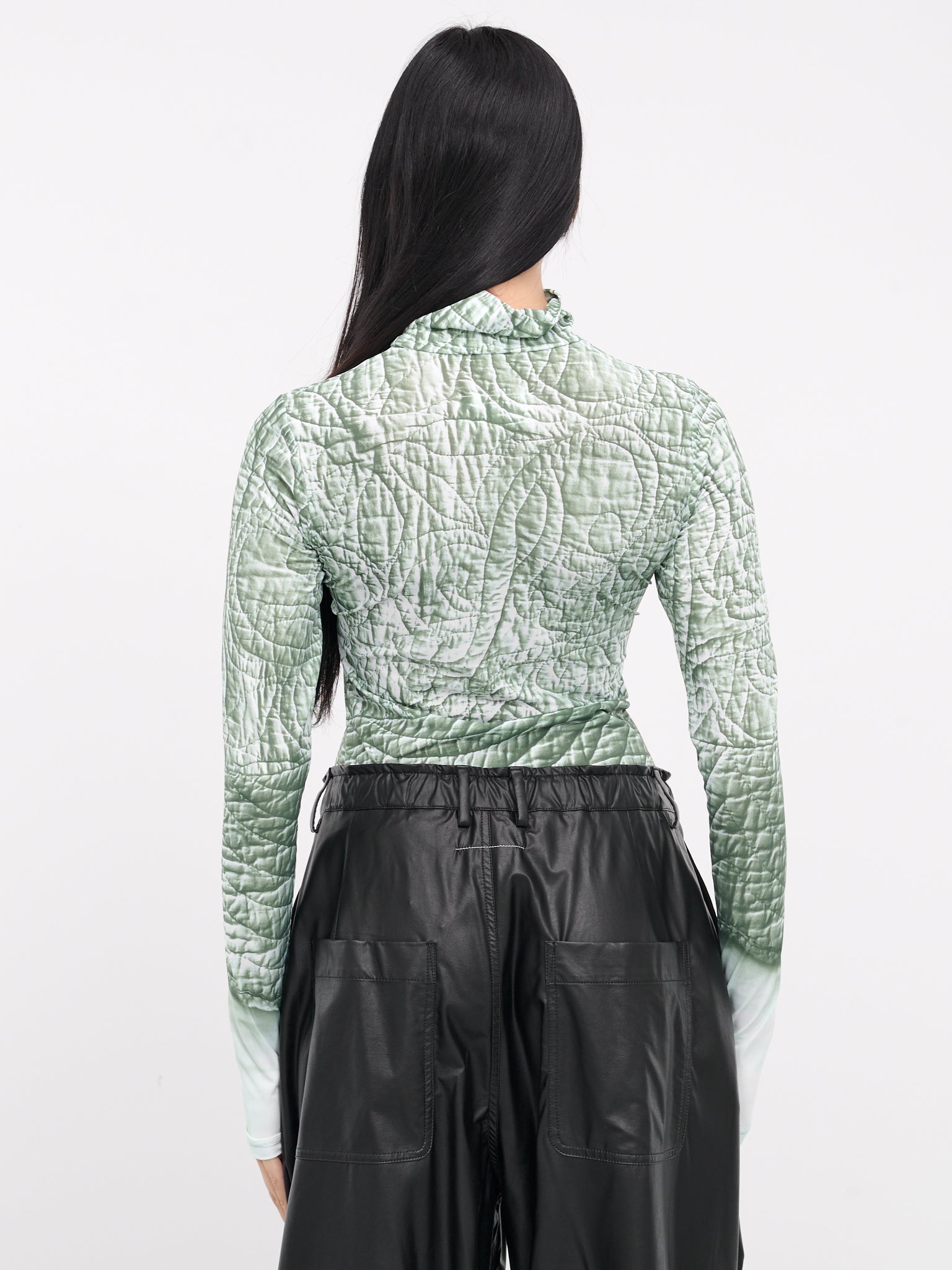 MM6 MAISON MARGIELA Trompe L'oeil Print Top | H. Lorenzo - back