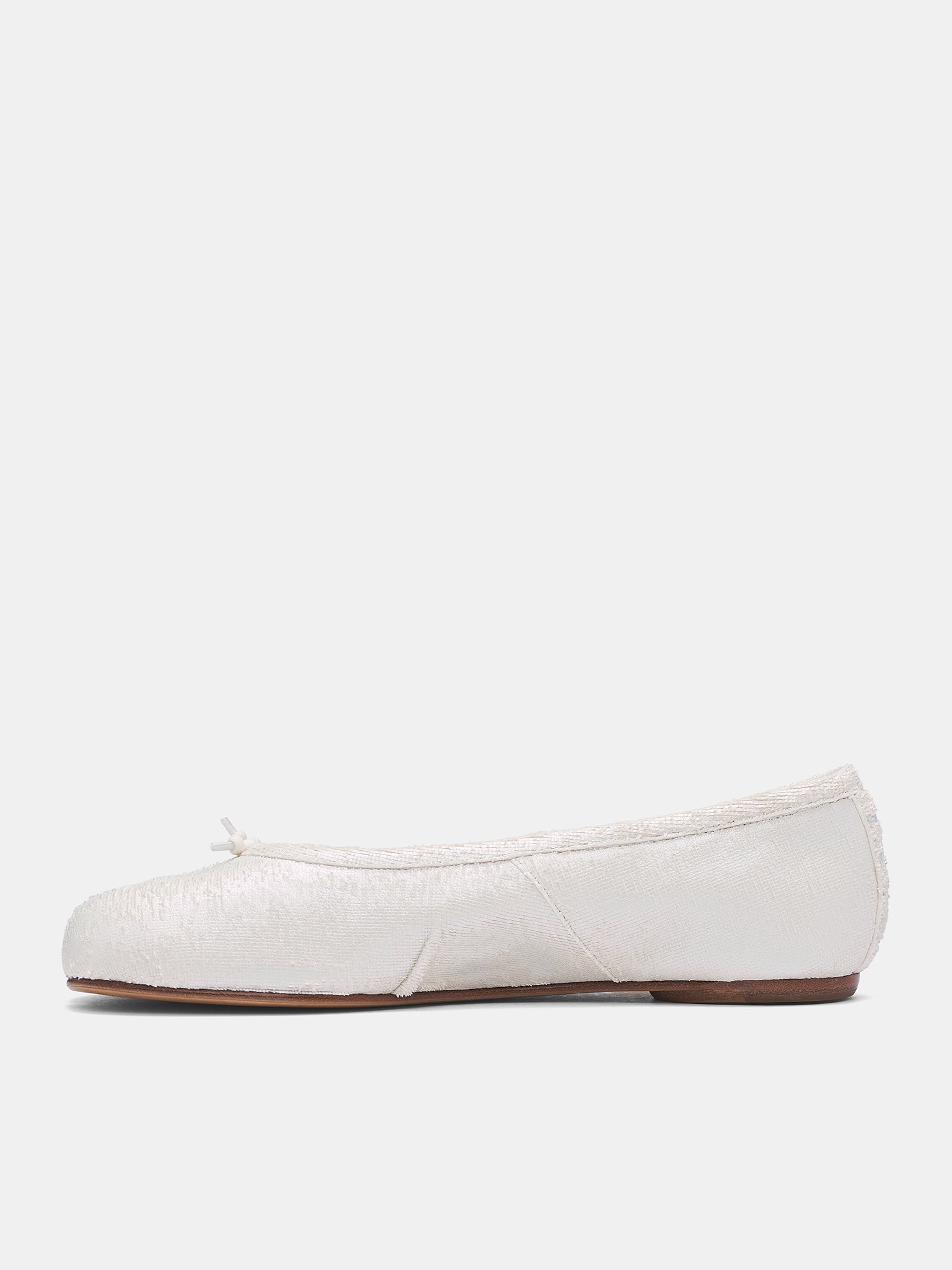 Tabi New Ballerina Shoes (S58WZ0127-P8159-OFF-WHITE)