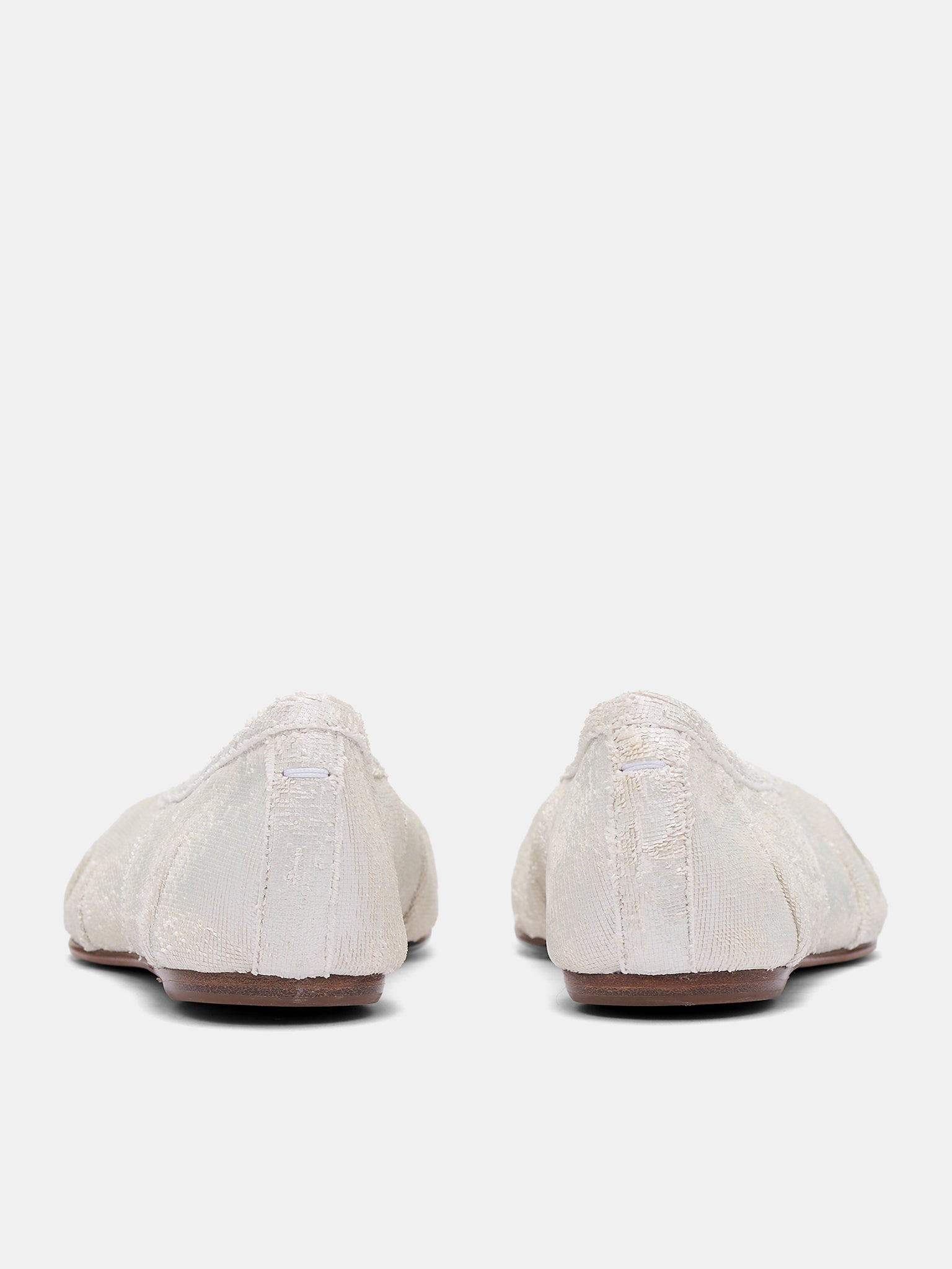 Tabi New Ballerina Shoes (S58WZ0127-P8159-OFF-WHITE)