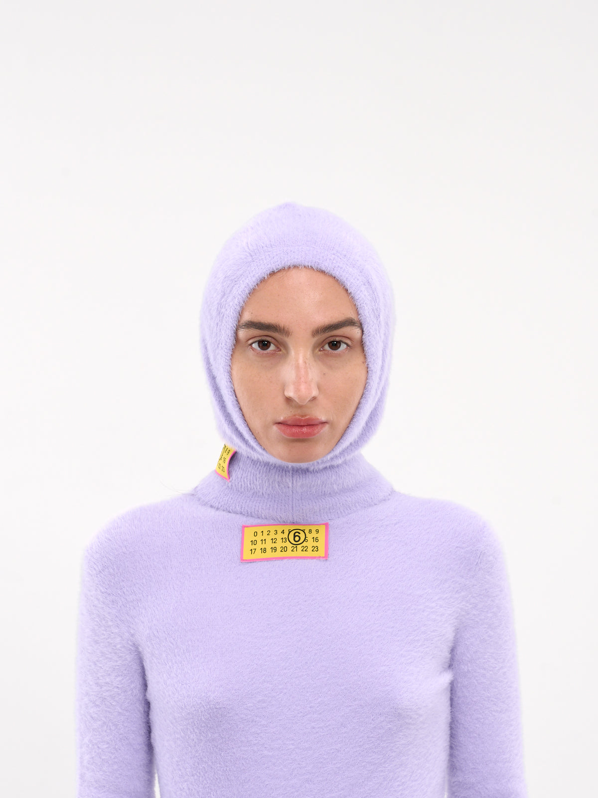 Fuzzy Knit Balaclava (S62TC0042-M13073-LILAC)