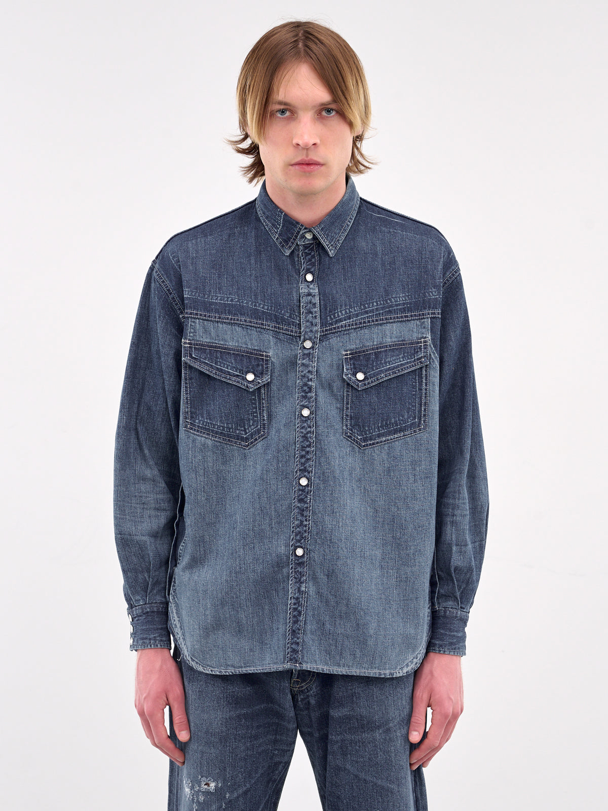 Denim Shirt (SH-SV-NGS-1007-INDIGO)