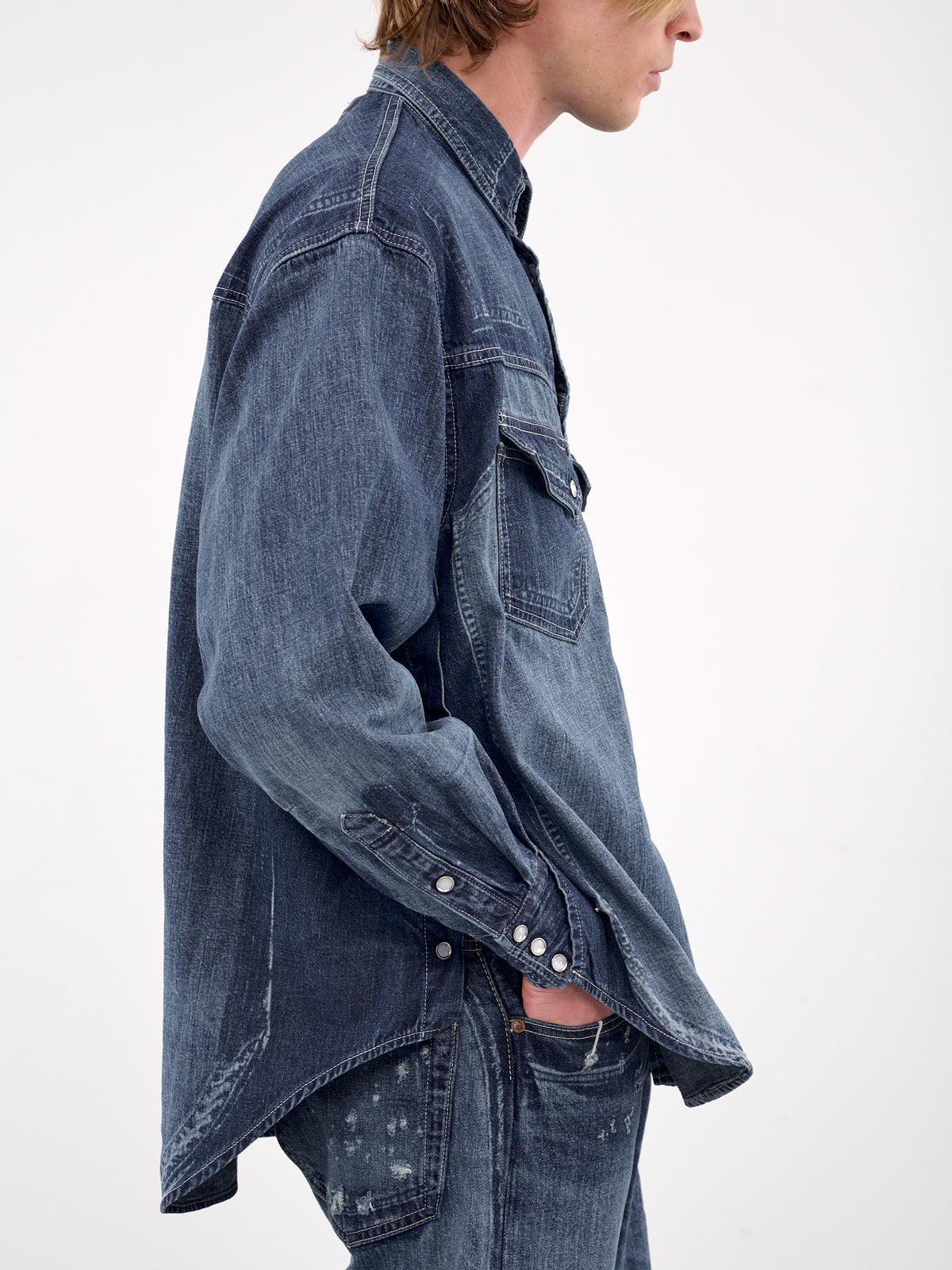 Denim Shirt (SH-SV-NGS-1007-INDIGO)