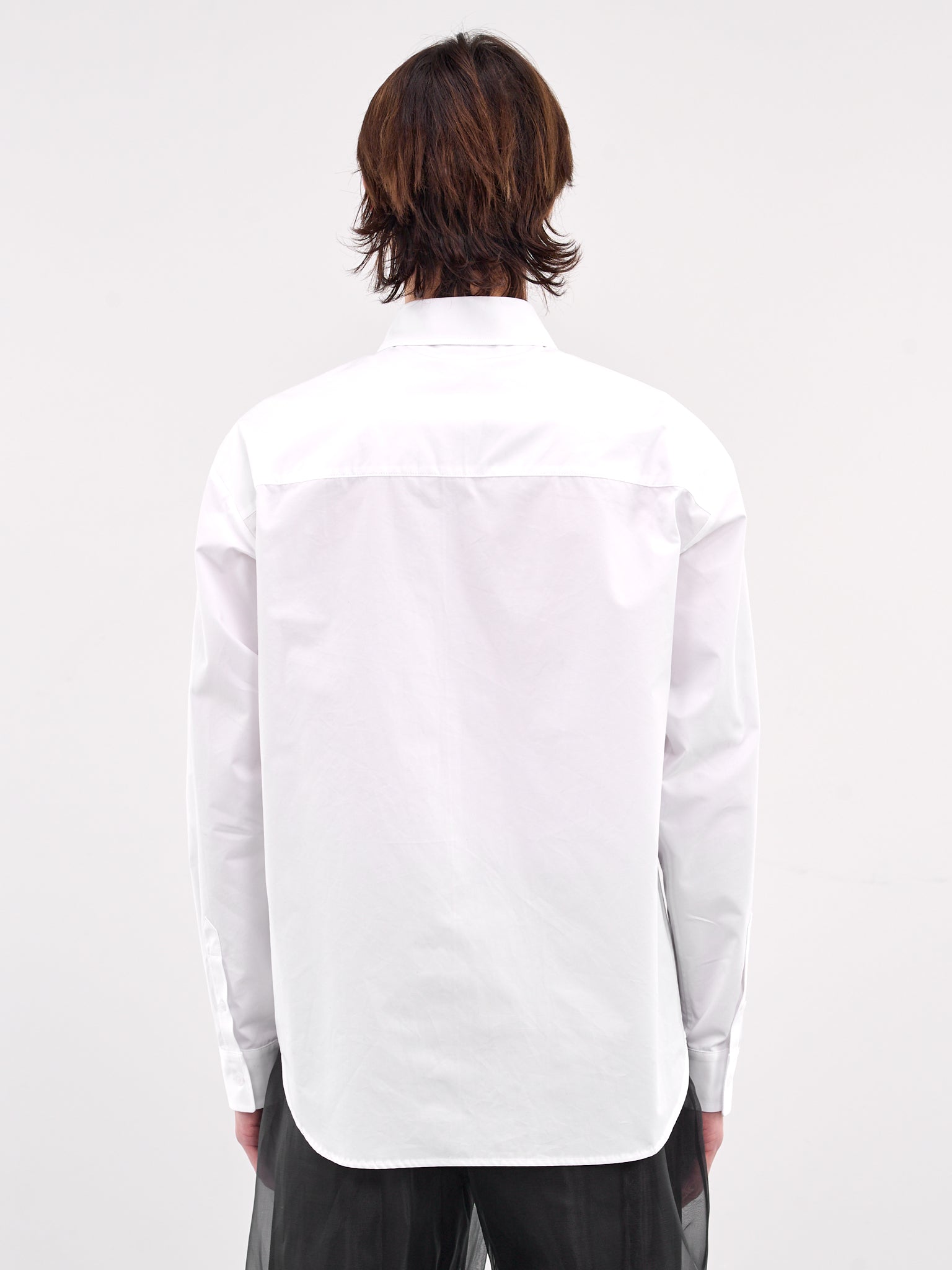 Necktie Detailed Shirt (SH0-25-158-WHITE)