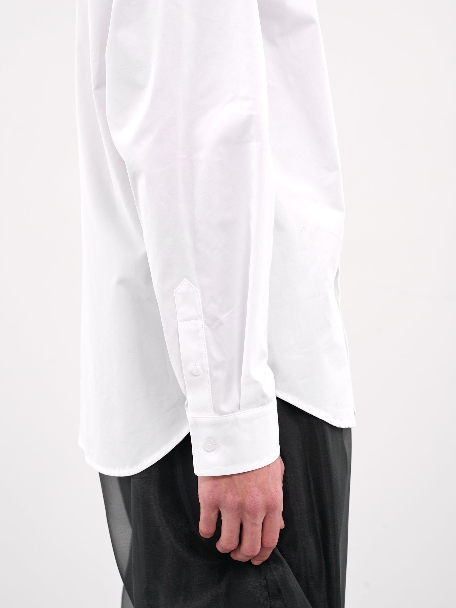 Necktie Detailed Shirt (SH0-25-158-WHITE)