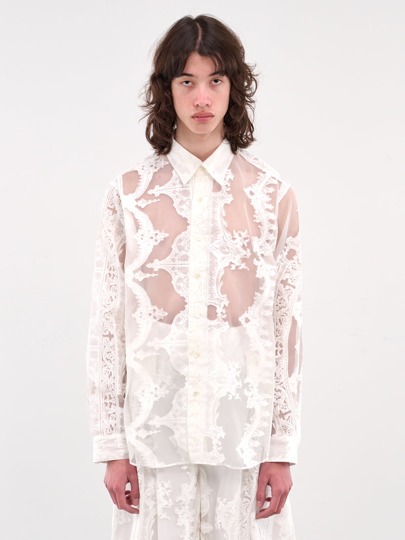 Lace Shirt (SH028-WHITE)