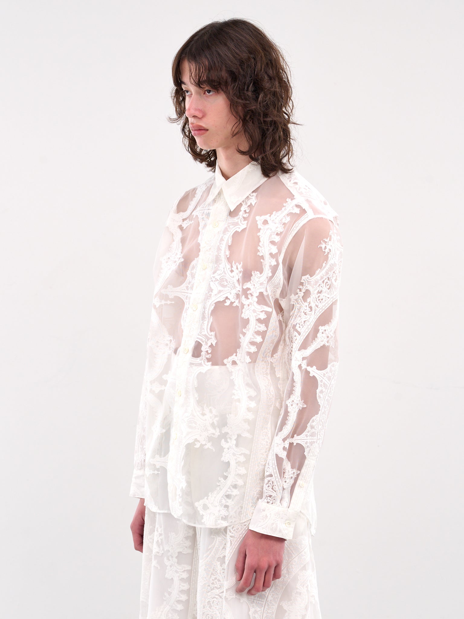 Lace Shirt (SH028-WHITE)