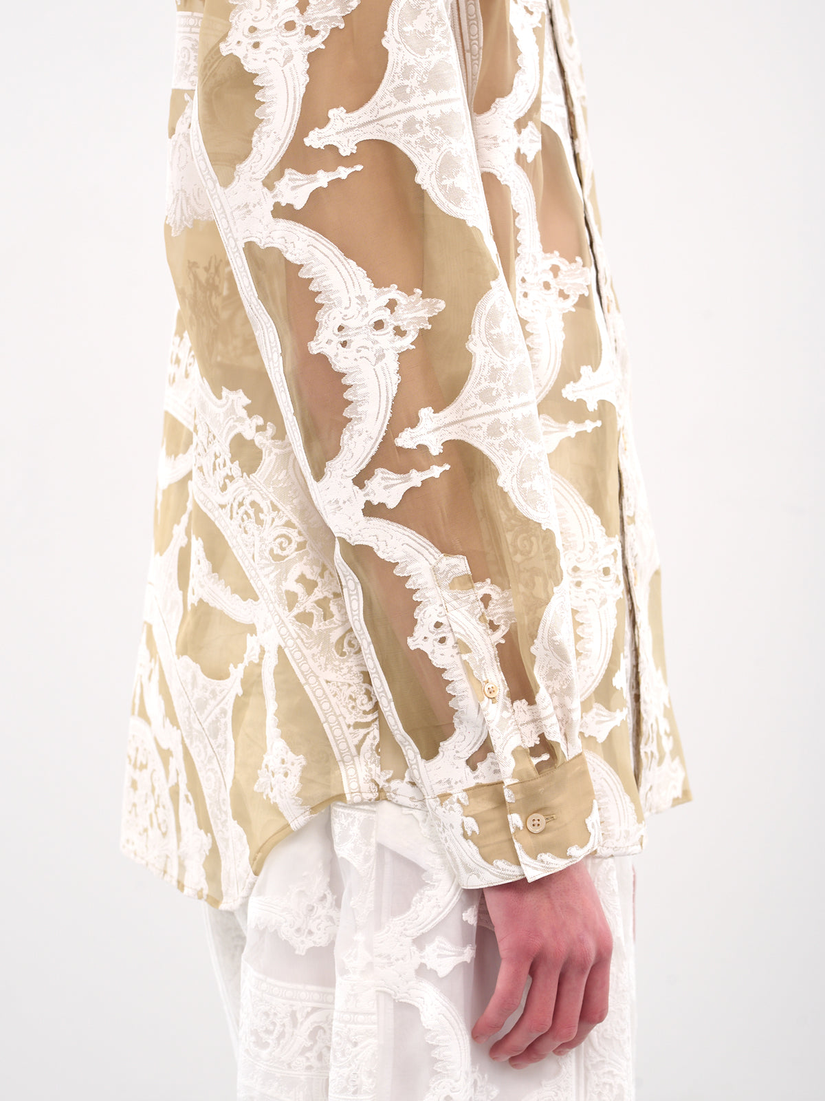 Lace Shirt (SH028-YELLOW)