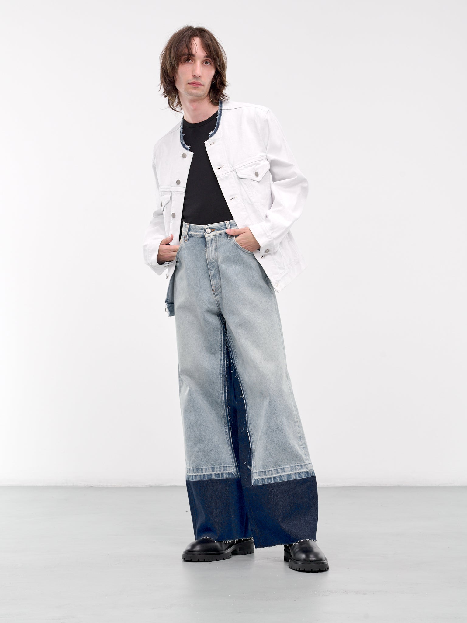 Deconstructed Jeans (SH2LA0010-S30589-LIGHT-BLUE)