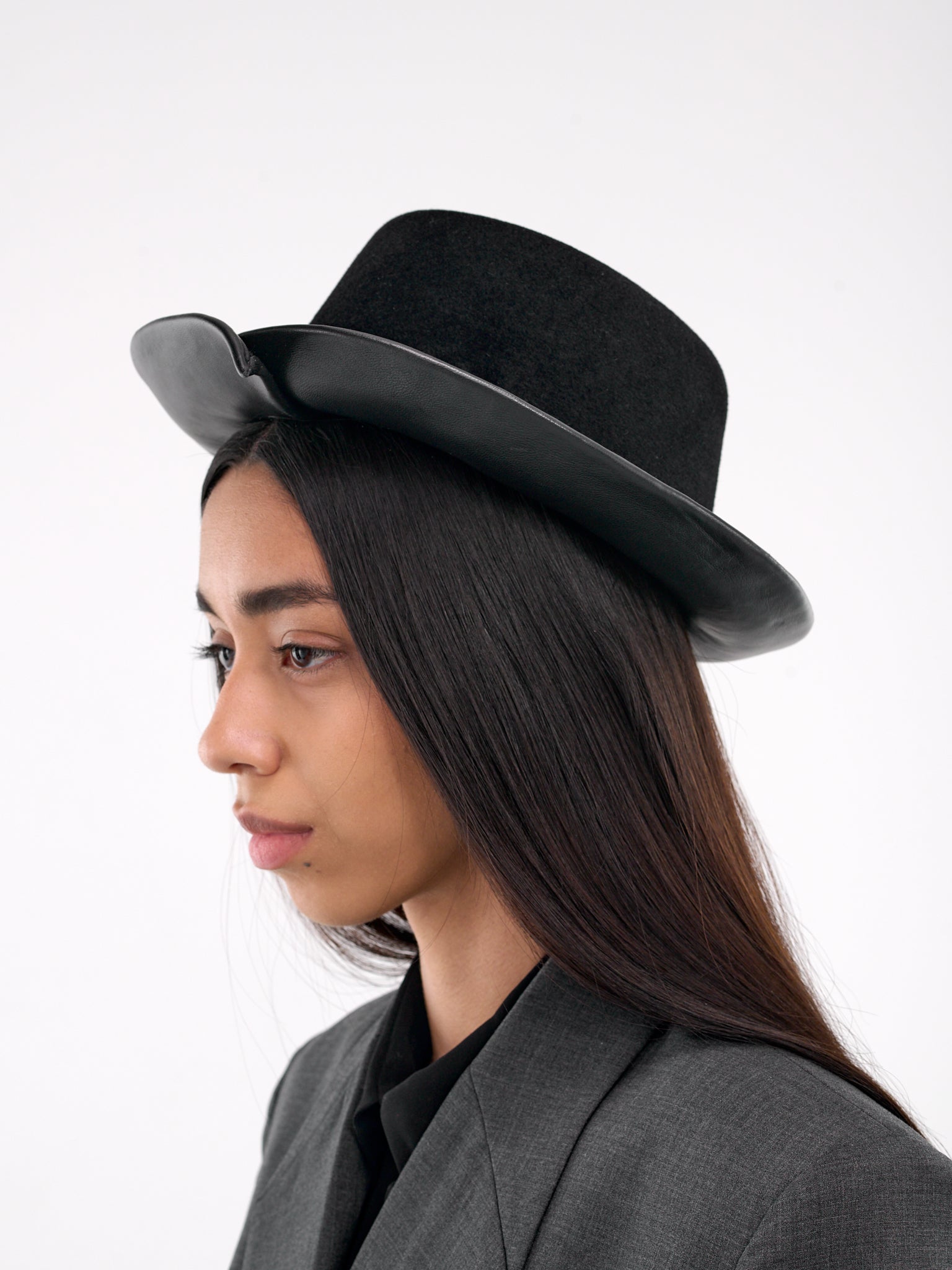 Sibylle Boater Hat (SIBYLLE-BLACK)