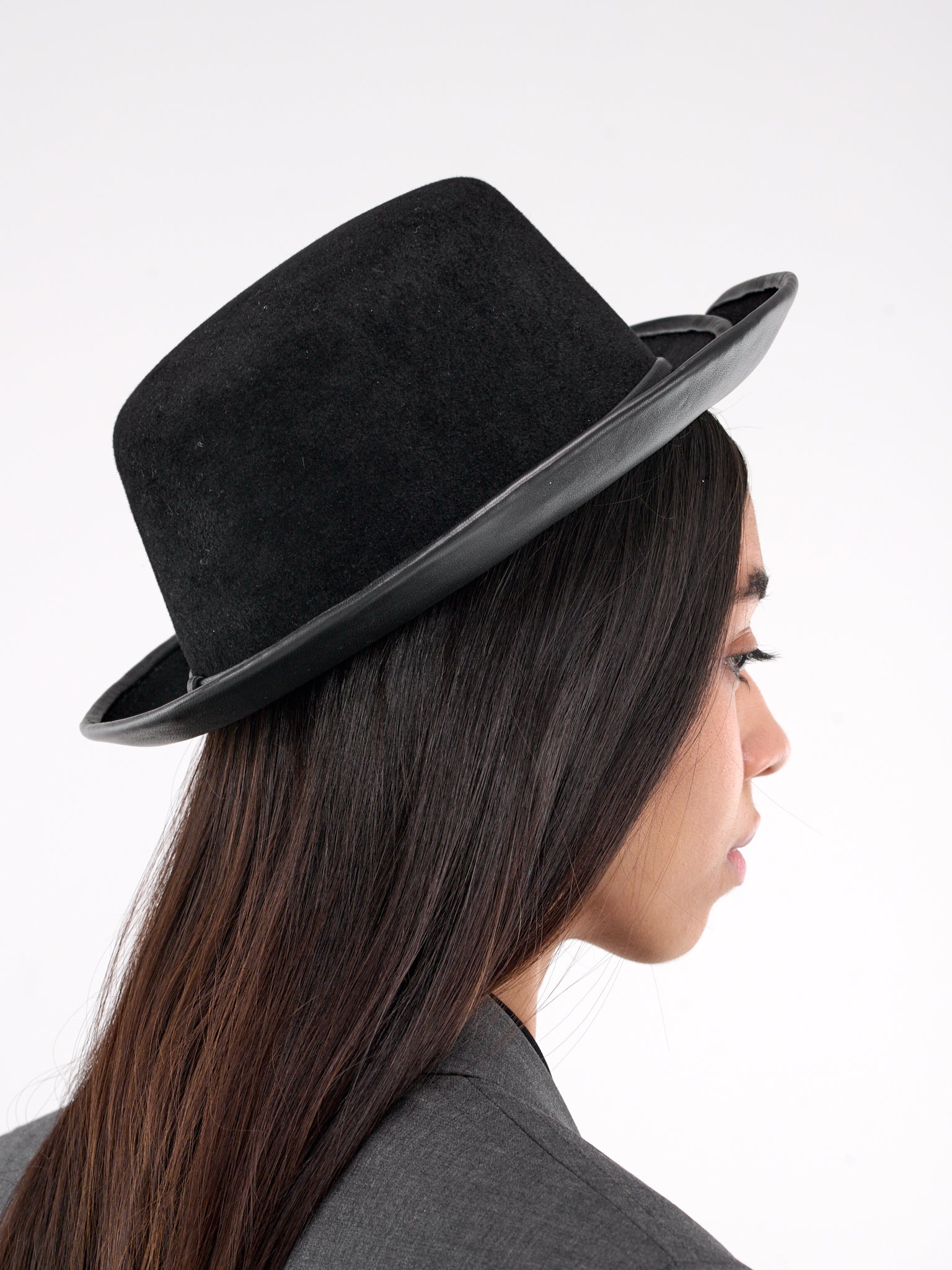 Sibylle Boater Hat (SIBYLLE-BLACK)