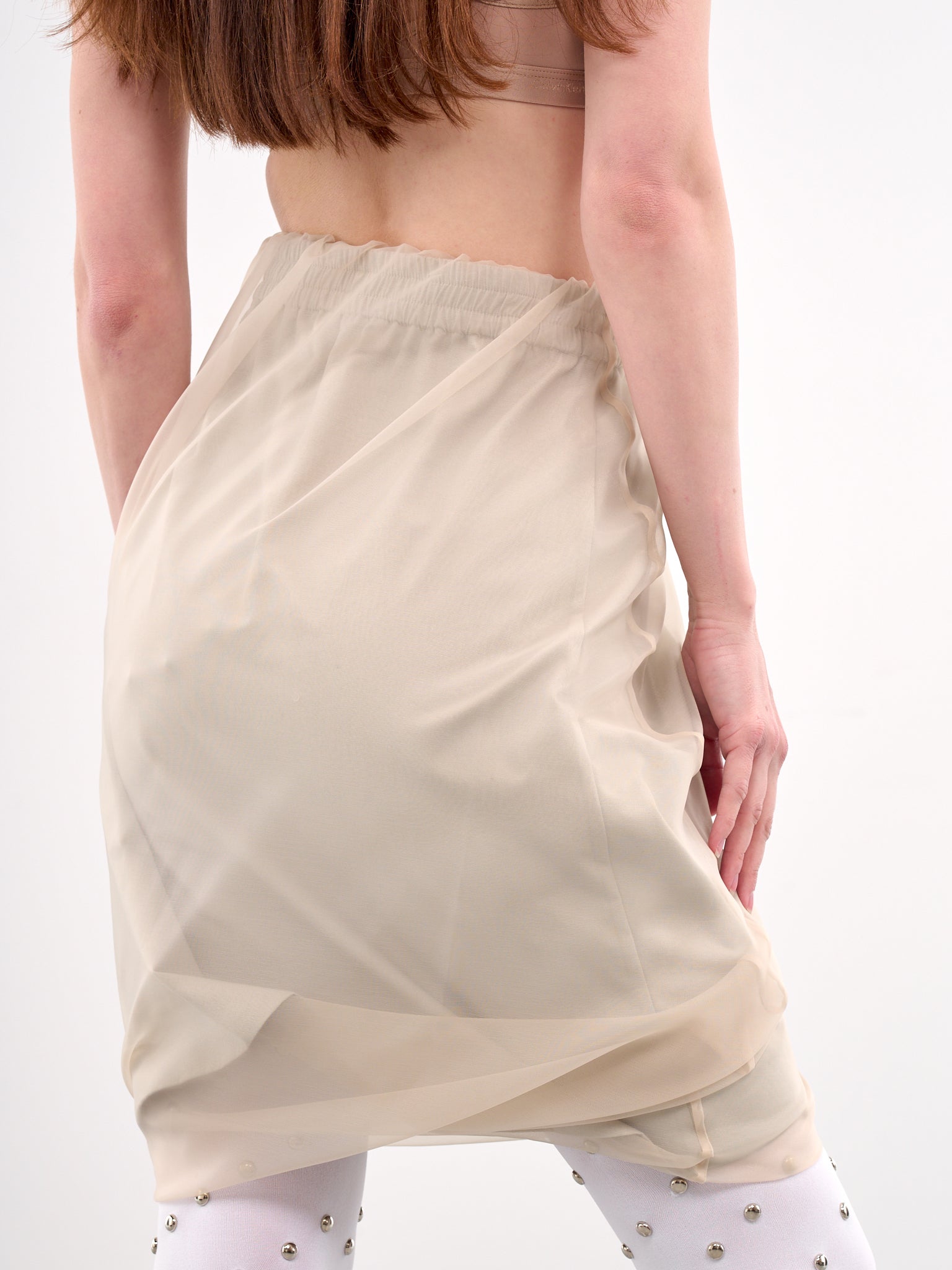 Layered Skirt (SK0-25-280-W-BEIGE)