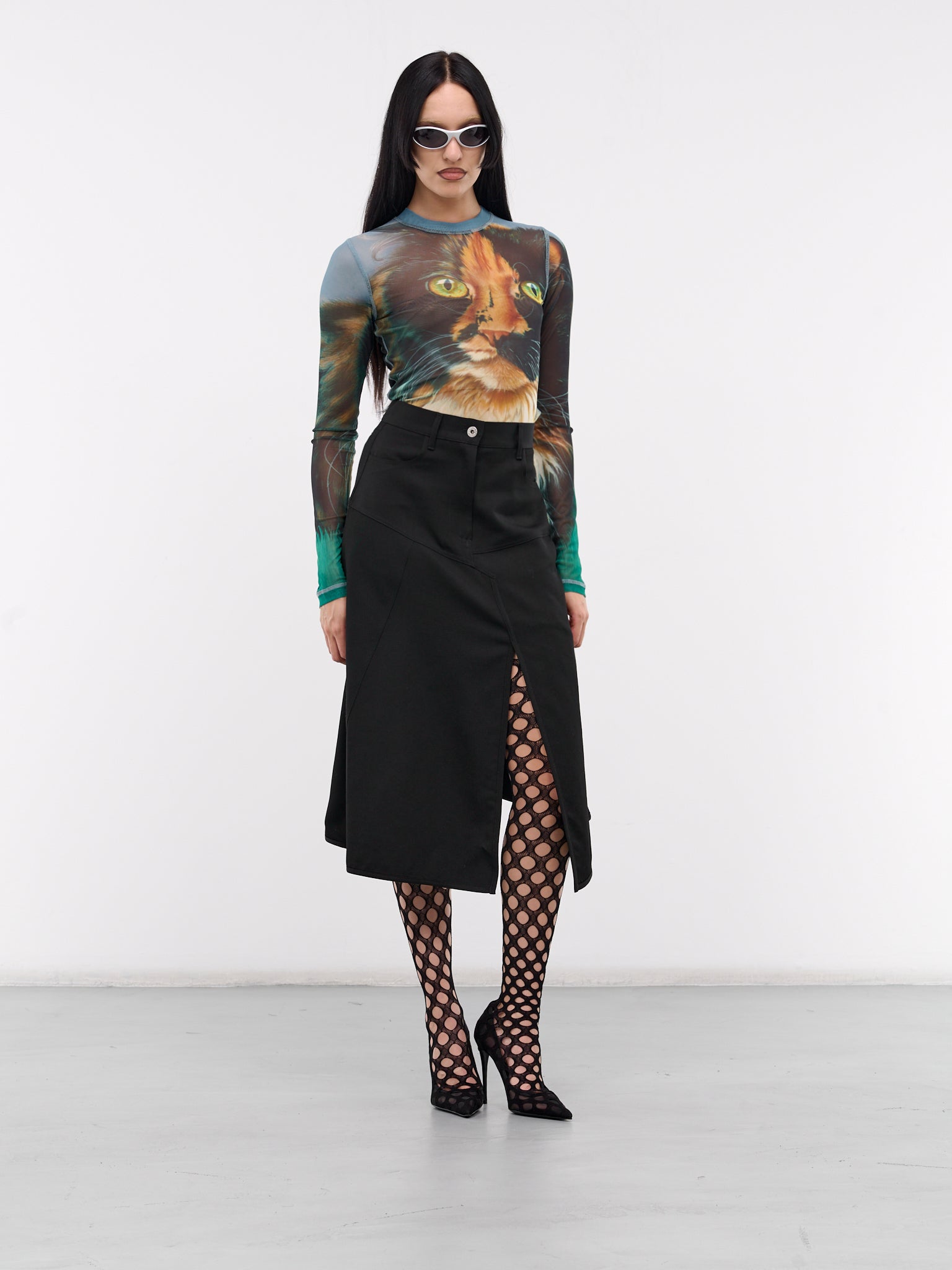 JW ANDERSON Patchwork Skirt | H. Lorenzo - styled