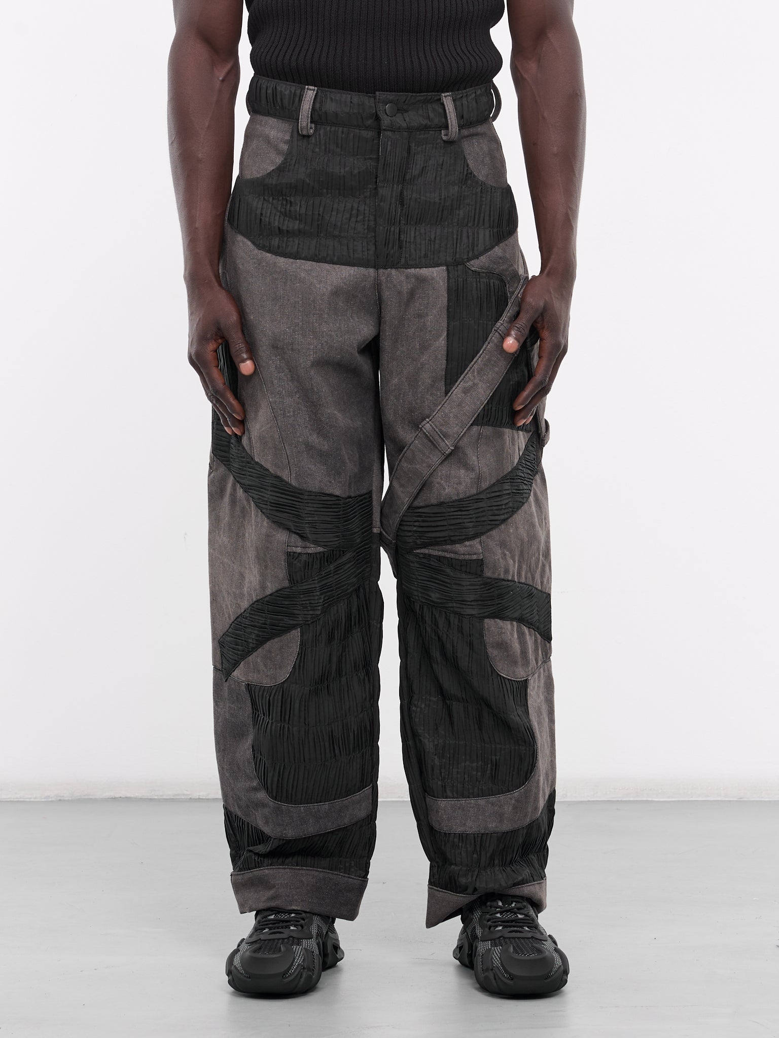 Chatarra Del Futuro Trousers (SK14-K01-GREY-BLACK)