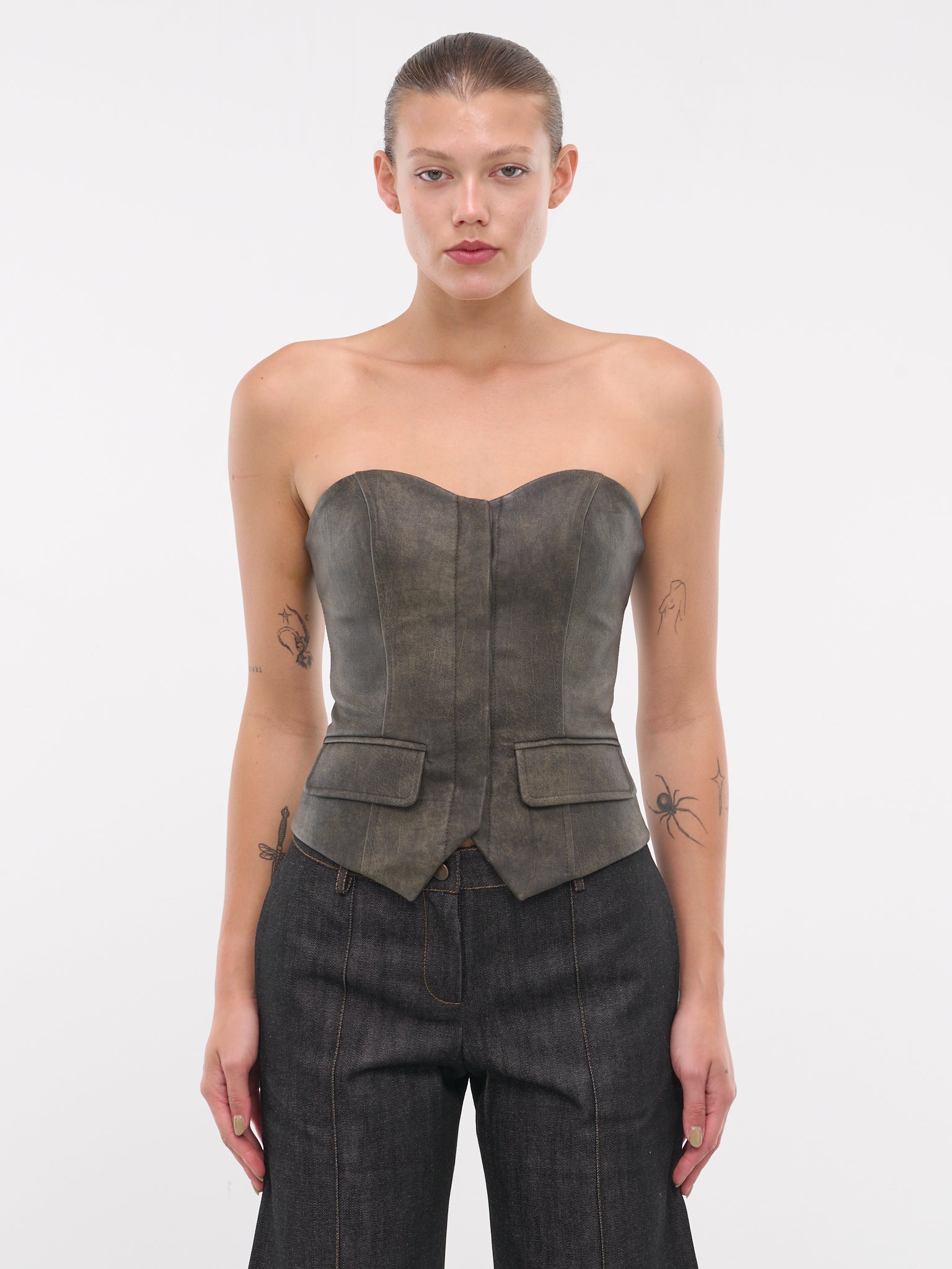 Skaro Corset (SKARO-FADED-GRAY)