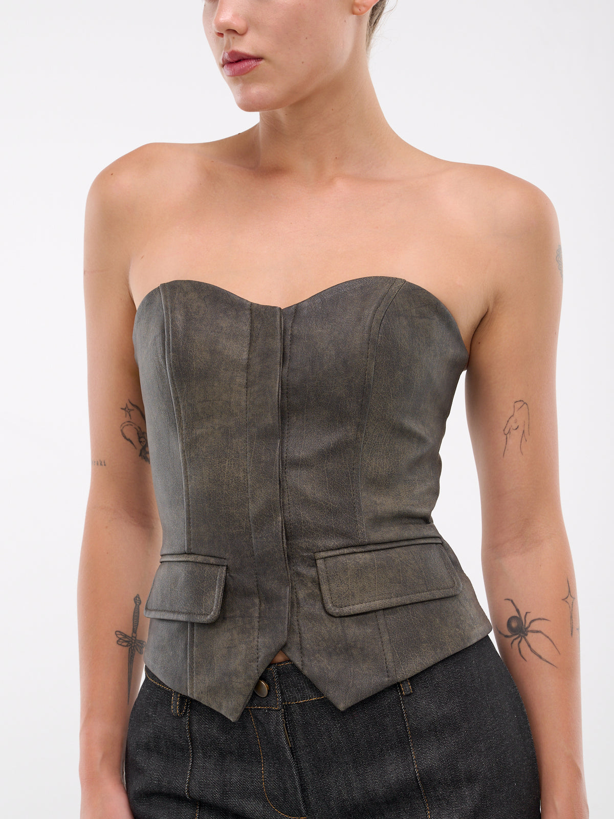 Skaro Corset (SKARO-FADED-GRAY)