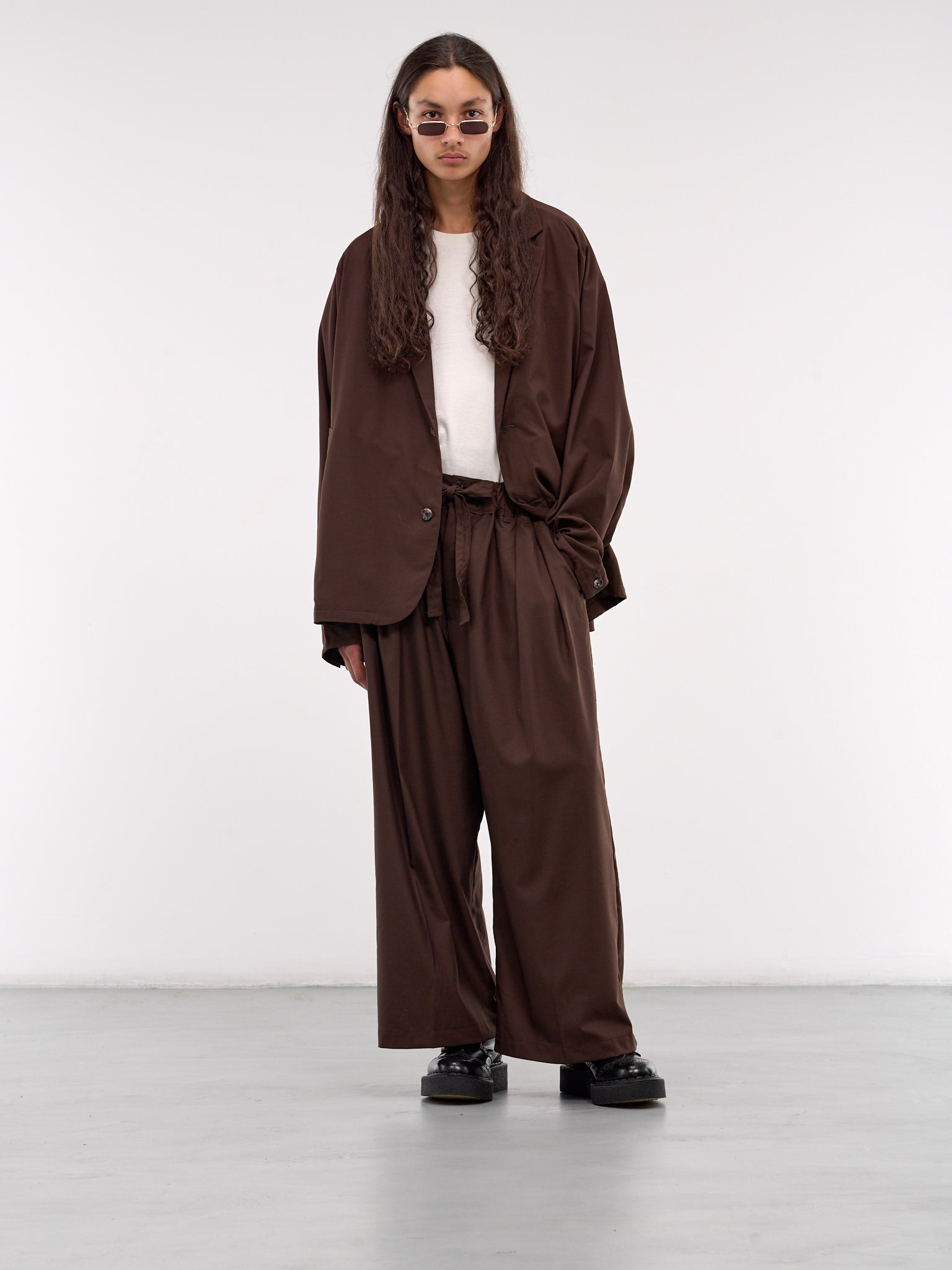 Elasticated Pocket Trousers (SLEC-HPTW-BRW-BROWN)