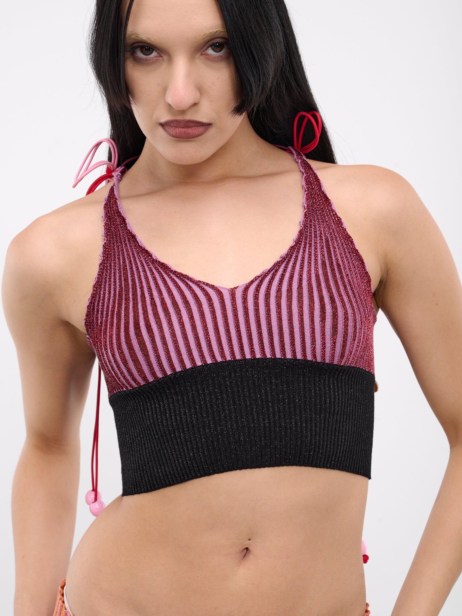 Star Relief Bralette (SS-X0024-107-01-RED-PINK)